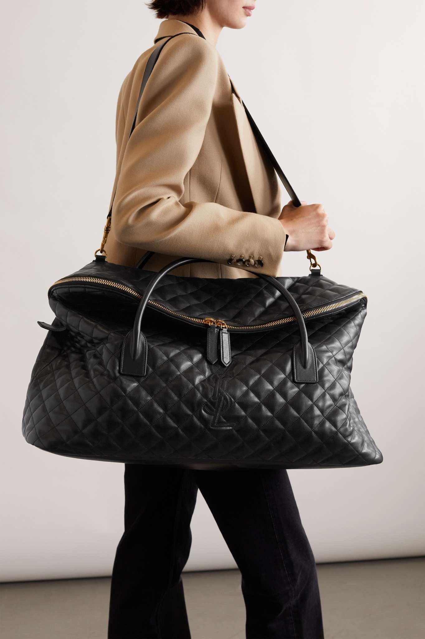 Saint Laurent Paris o1b1hav110625 Size: OS / Weekend Bag in Black Size ONE SIZE - 6 Thumbnail