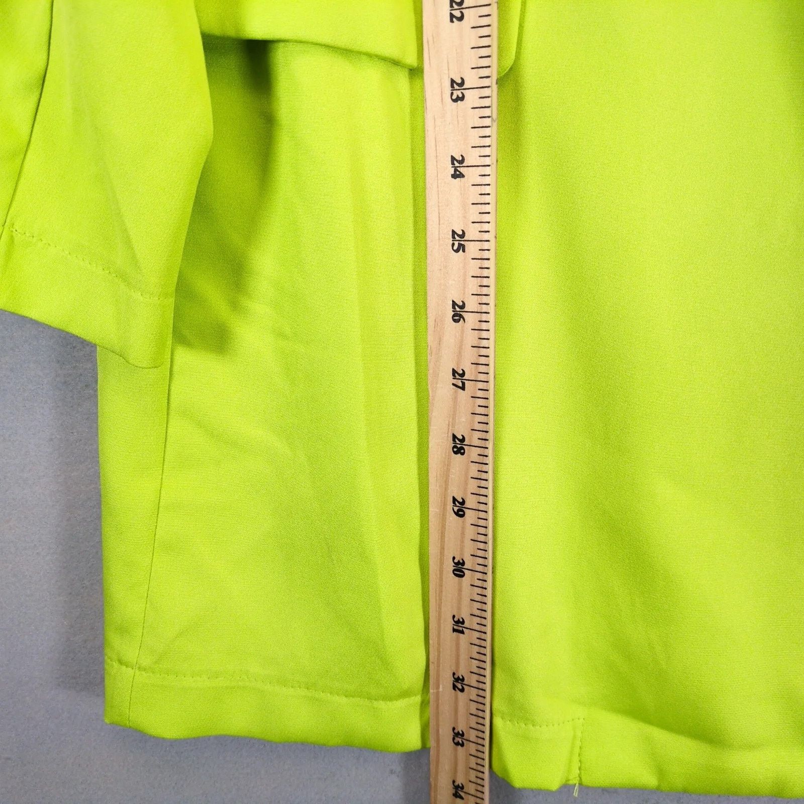 Shein Shein Curve Neon Lime Longline Blazer Jacket Women's 3XL Size 3XL / US 20-22 - 7 Thumbnail