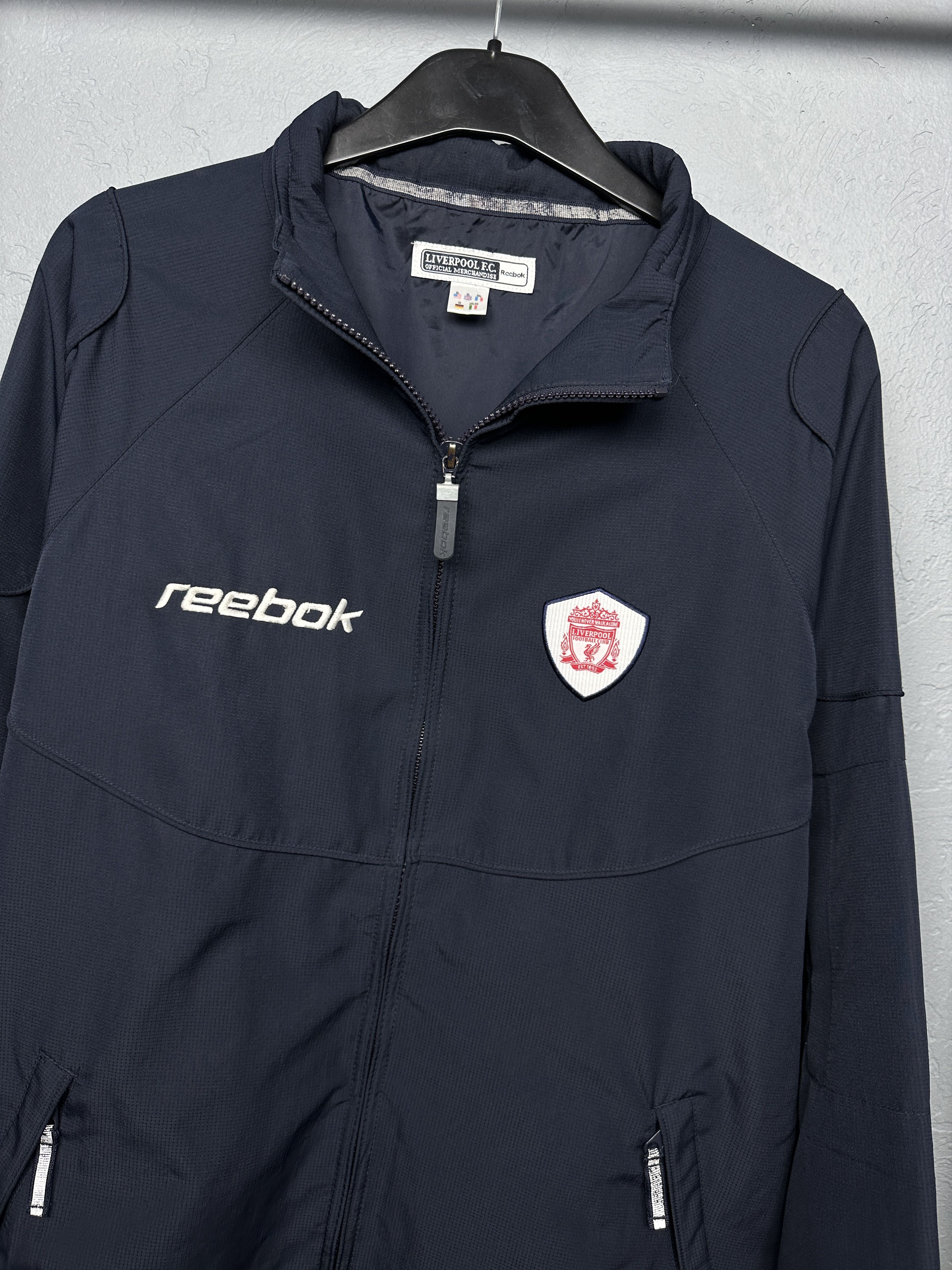 Reebok Reebok Liverpool FC Mens Windbreaker Jacket Carlsberg Size US XL / EU 56 / 4 - 2 Thumbnail