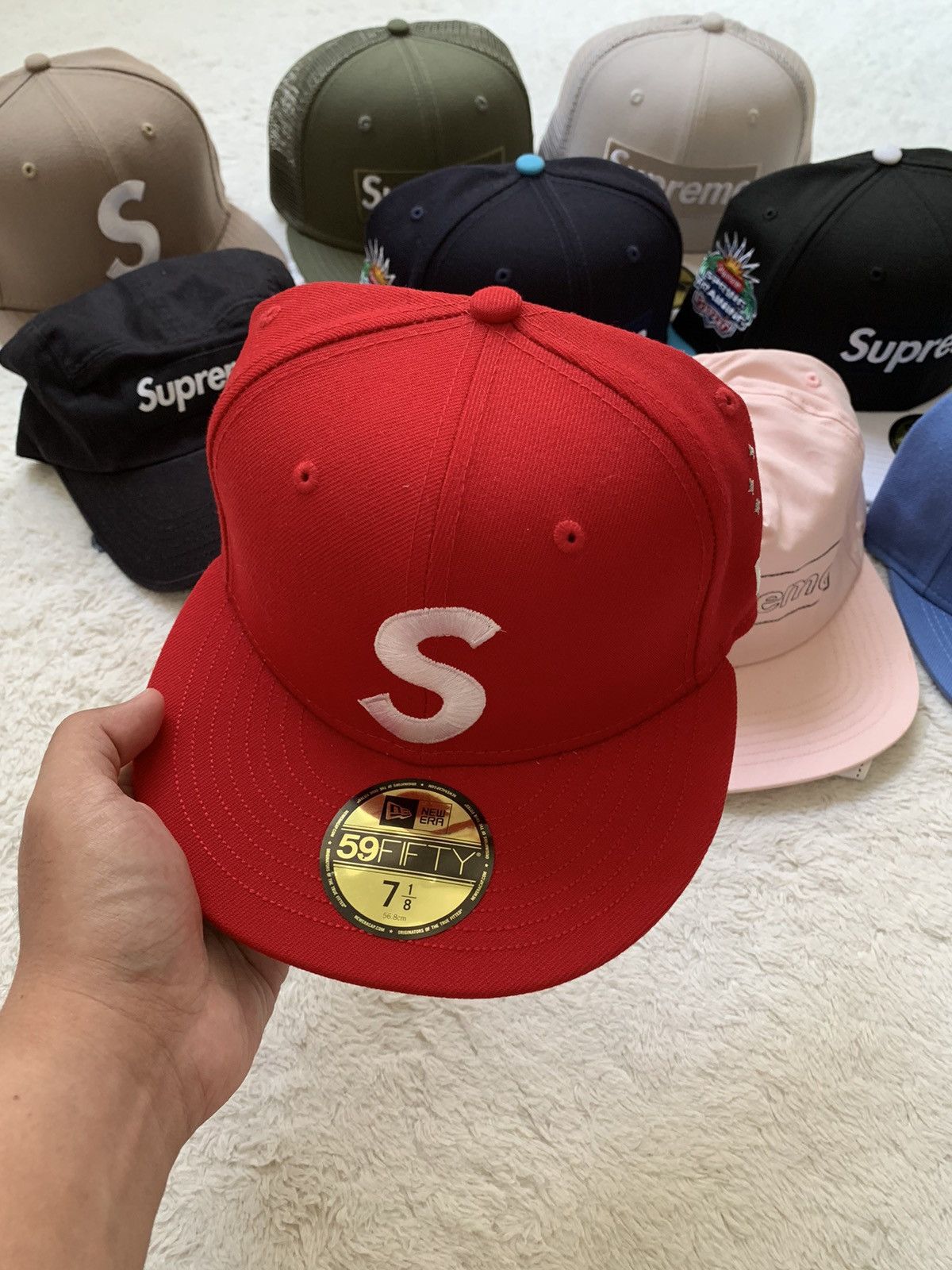New Era × Supreme Supreme X New Era Characters S Logo SS22 Size 34 - 2 Thumbnail