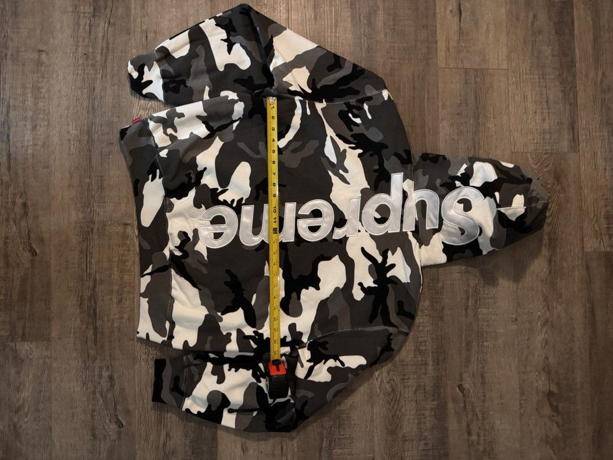 Supreme Supreme Satin Logo Hooded Sweatshirt Size US M / EU 48-50 / 2 - 5 Thumbnail