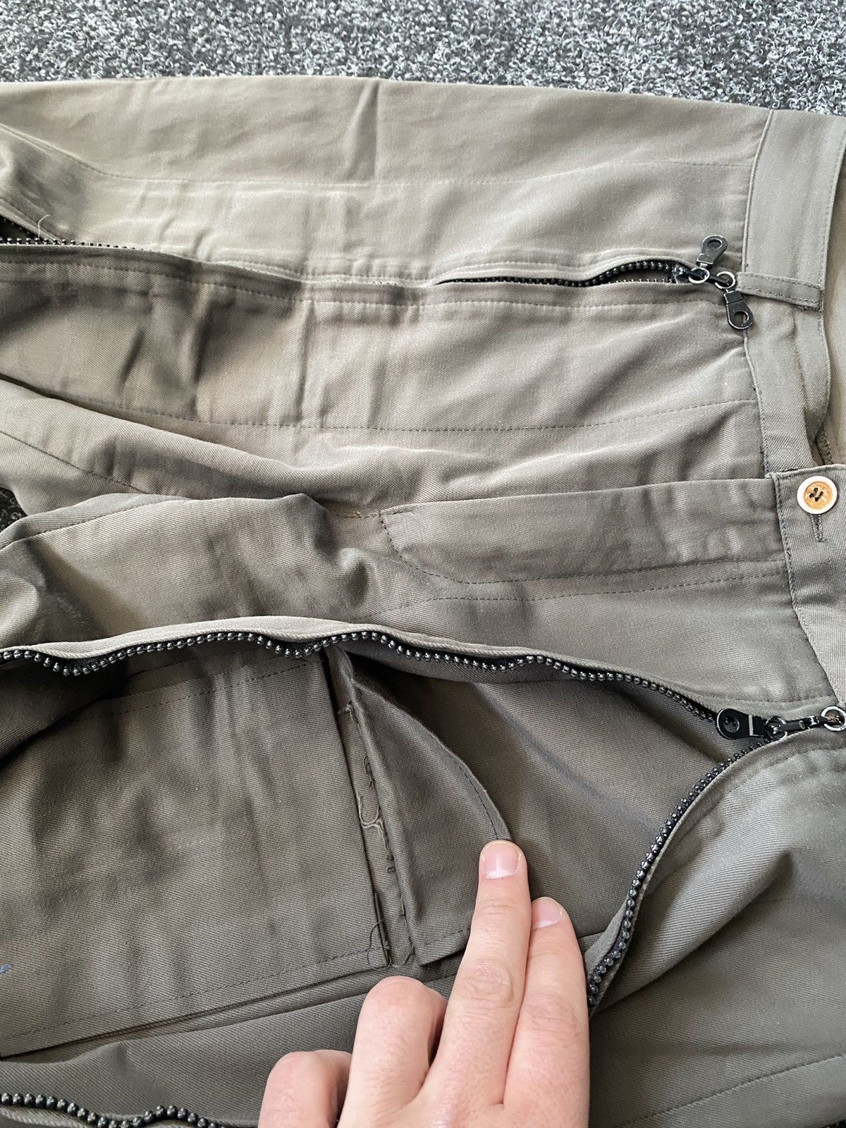 20471120 × If Six Was Nine × Japanese Brand 🔥Opium Punk Zipper Multipocket Womens Pants Gothic Japanese Size 30" / US 8 / IT 44 - 7 Thumbnail