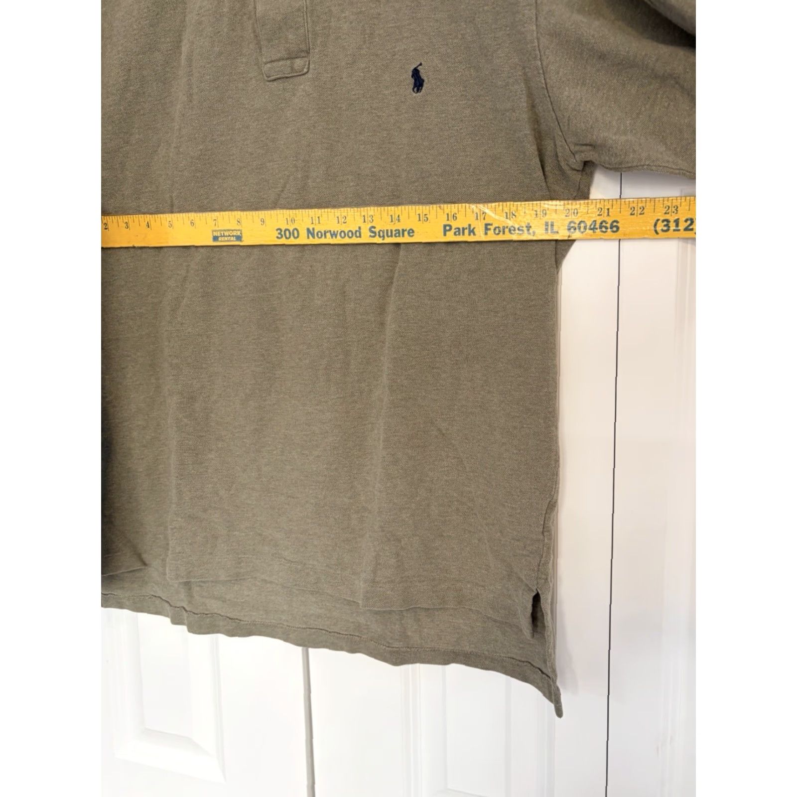 Polo Ralph Lauren Mens Polo Ralph Lauren Polo Shirt Long Sleeve Green Large Size US L / EU 52-54 / 3 - 6 Thumbnail