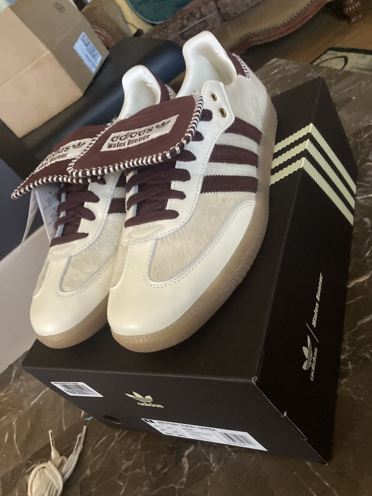 Adidas Wales Bonner x Adidas Pony Hair Samba | Grailed