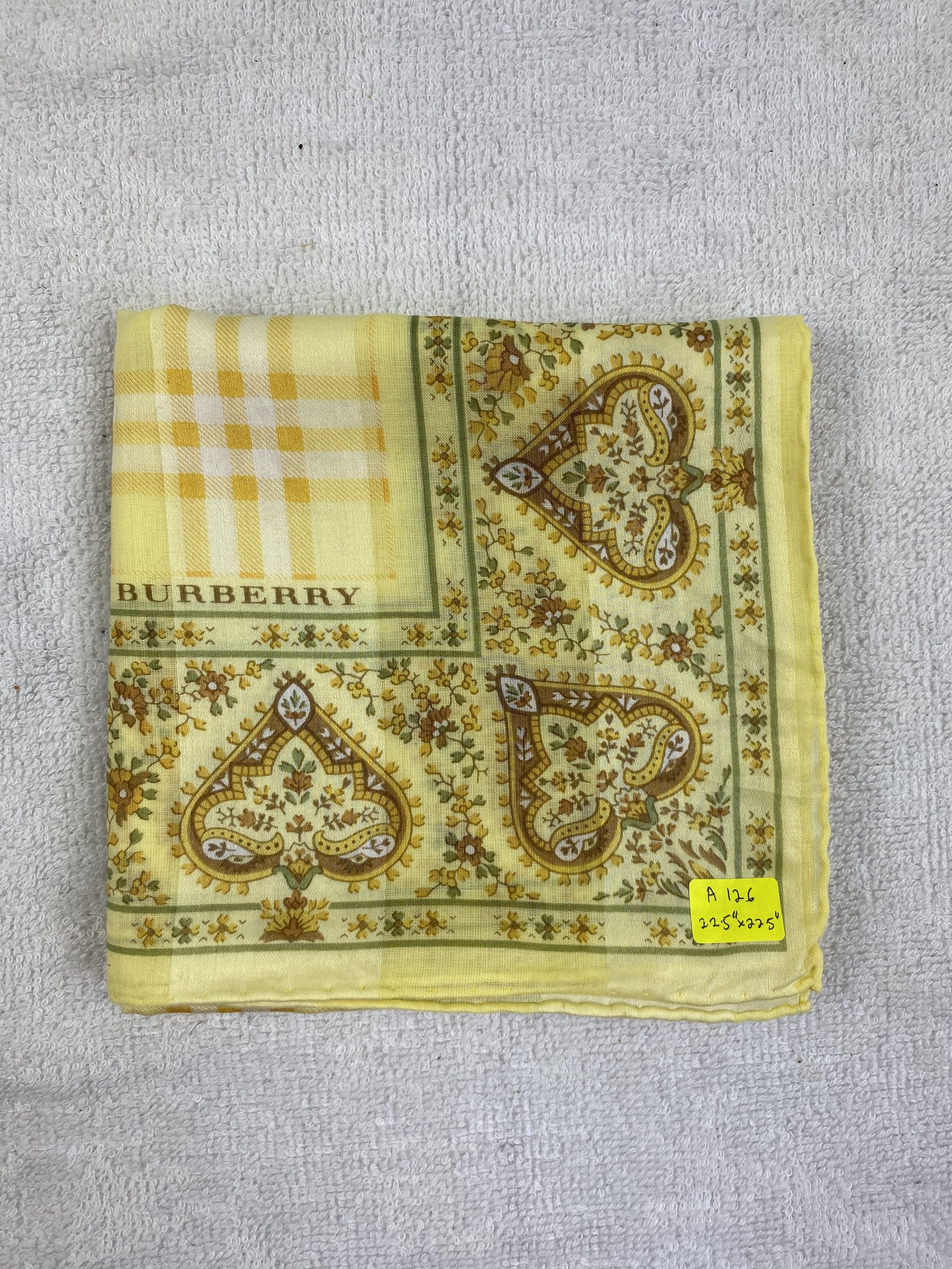 Burberry Burberry Handkerchief / Bandana / Neckerchief Size ONE SIZE - 6 Thumbnail