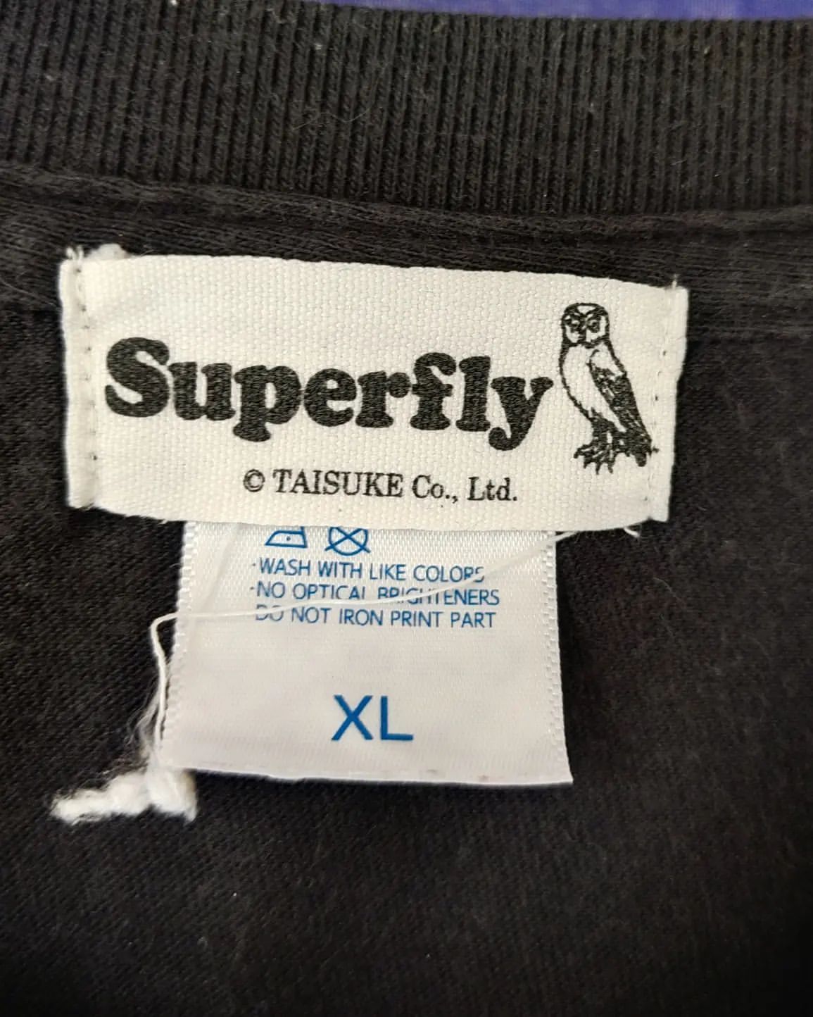 Band Tees × Japanese Brand Superfly Into The Circle Black Music Tees Size US XL / EU 56 / 4 - 5 Thumbnail