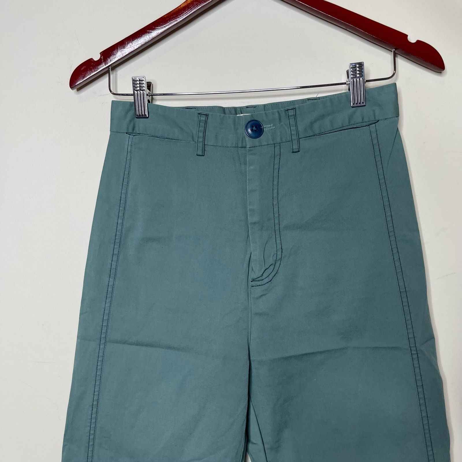 Sea New York Sea New York High Rise Wide Leg Pants Womens 4 Green Moss Size 27" / US 4 / IT 40 - 3 Thumbnail