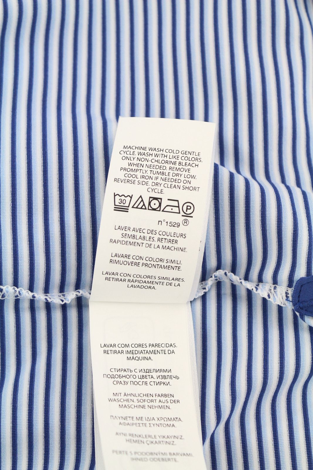 RLX Ralph Lauren GOLF 2XL Blue Striped Polo Tee 84551 Size US XXL / EU 58 / 5 - 10 Thumbnail
