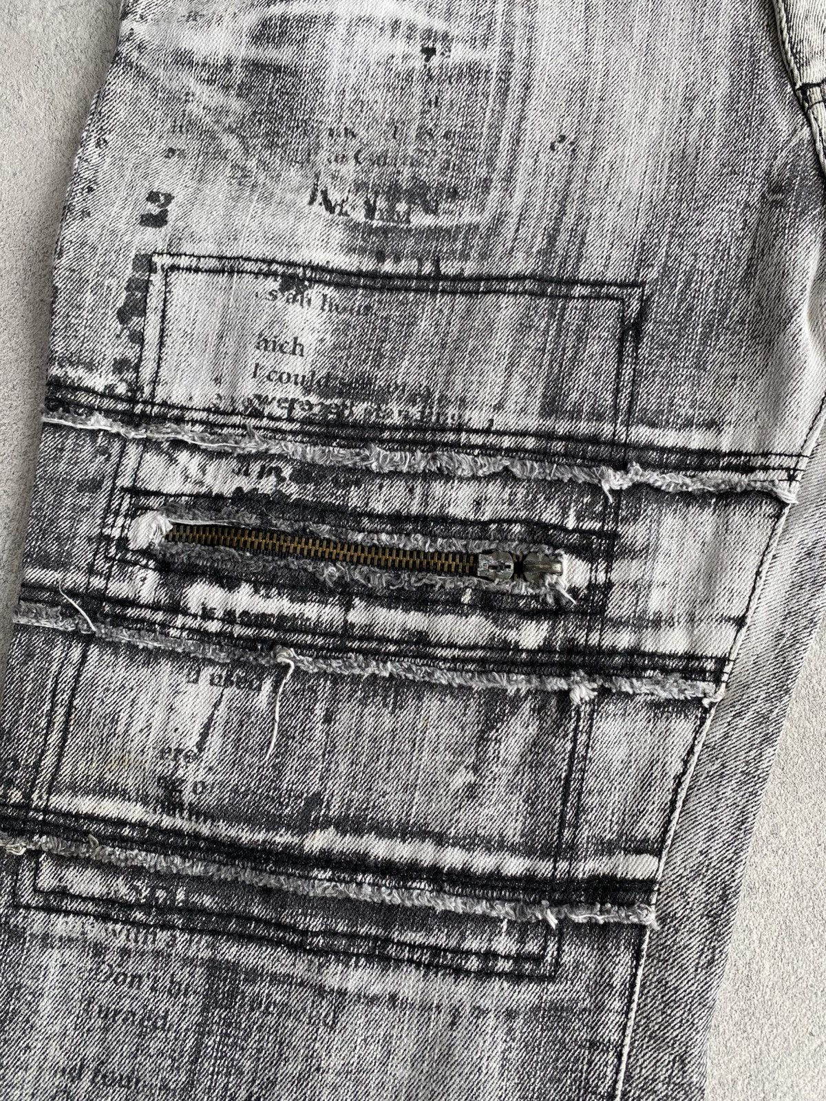 If Six Was Nine × Le Grande Bleu (L.G.B.) × Tornado Mart Berning Sho Denim Flares Size US 30 / EU 46 - 8 Thumbnail
