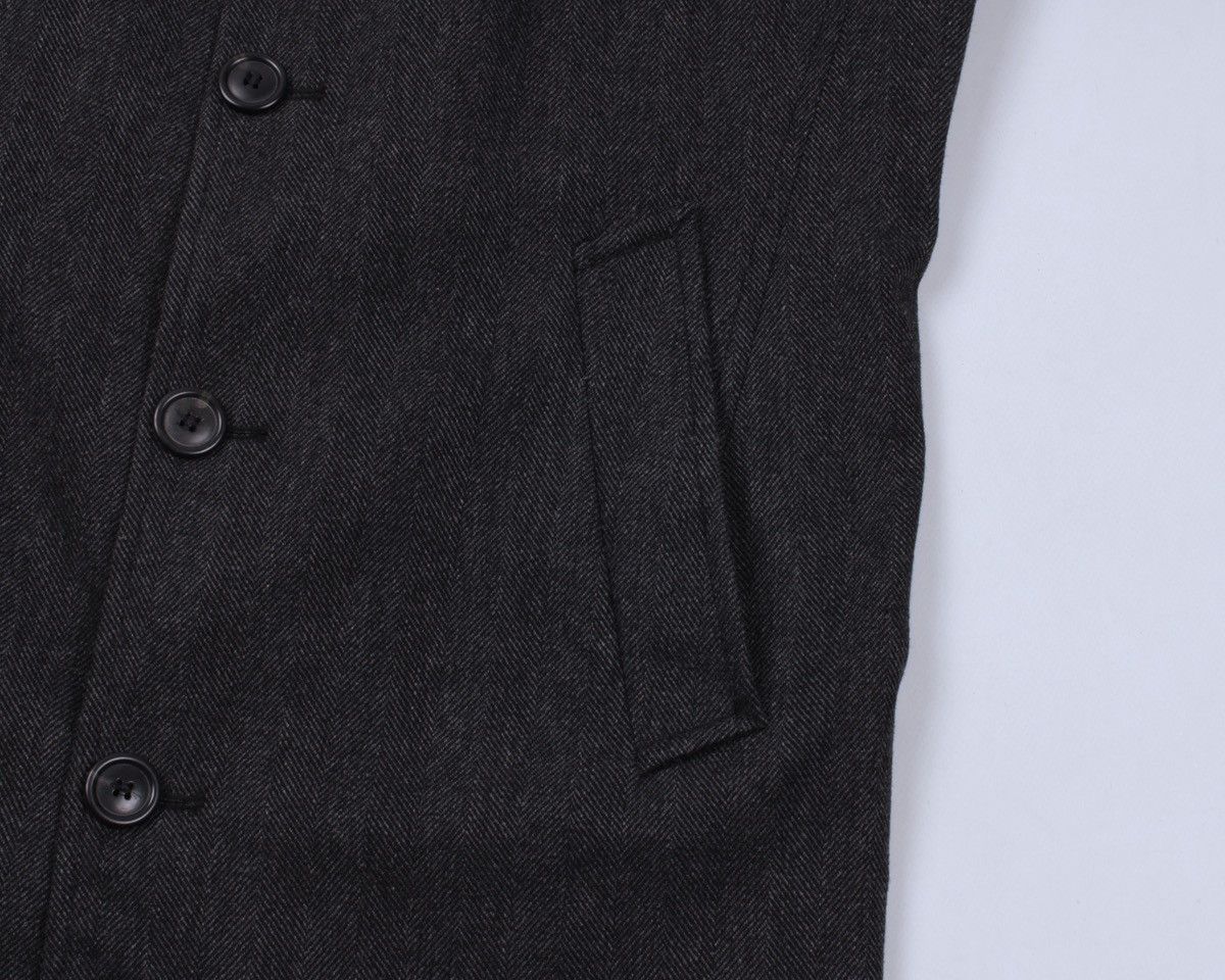 Designer × Tommy Hilfiger × Vintage TOMMY HILFIGER Tailored Feeling Wool Blend Potters Long Coat Size US S / EU 44-46 / 1 - 7 Thumbnail