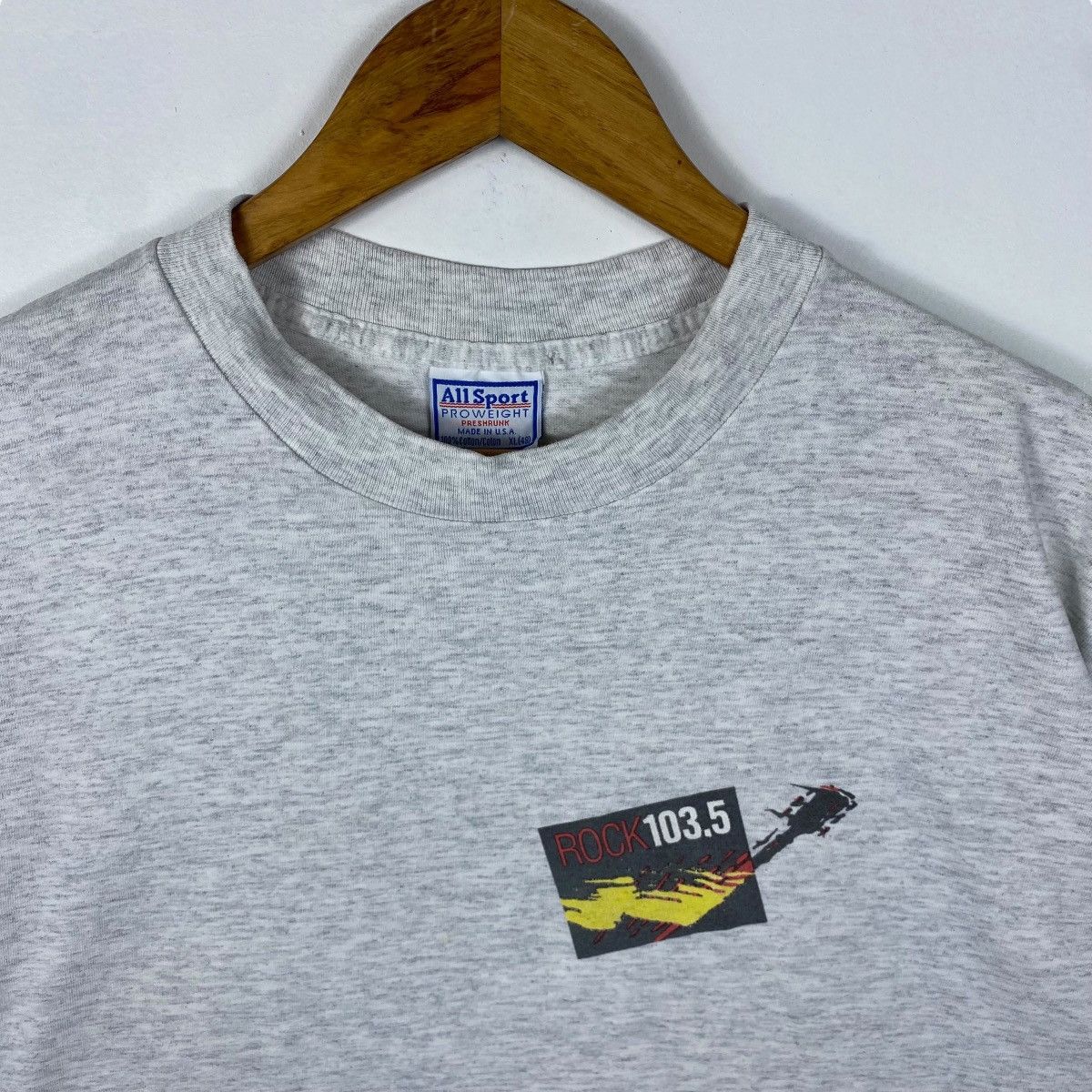 Vintage Vintage 90's ROCKSTOCK FESTIVAL Tee Shirt Extra Large Size Size US XL / EU 56 / 4 - 2 Thumbnail