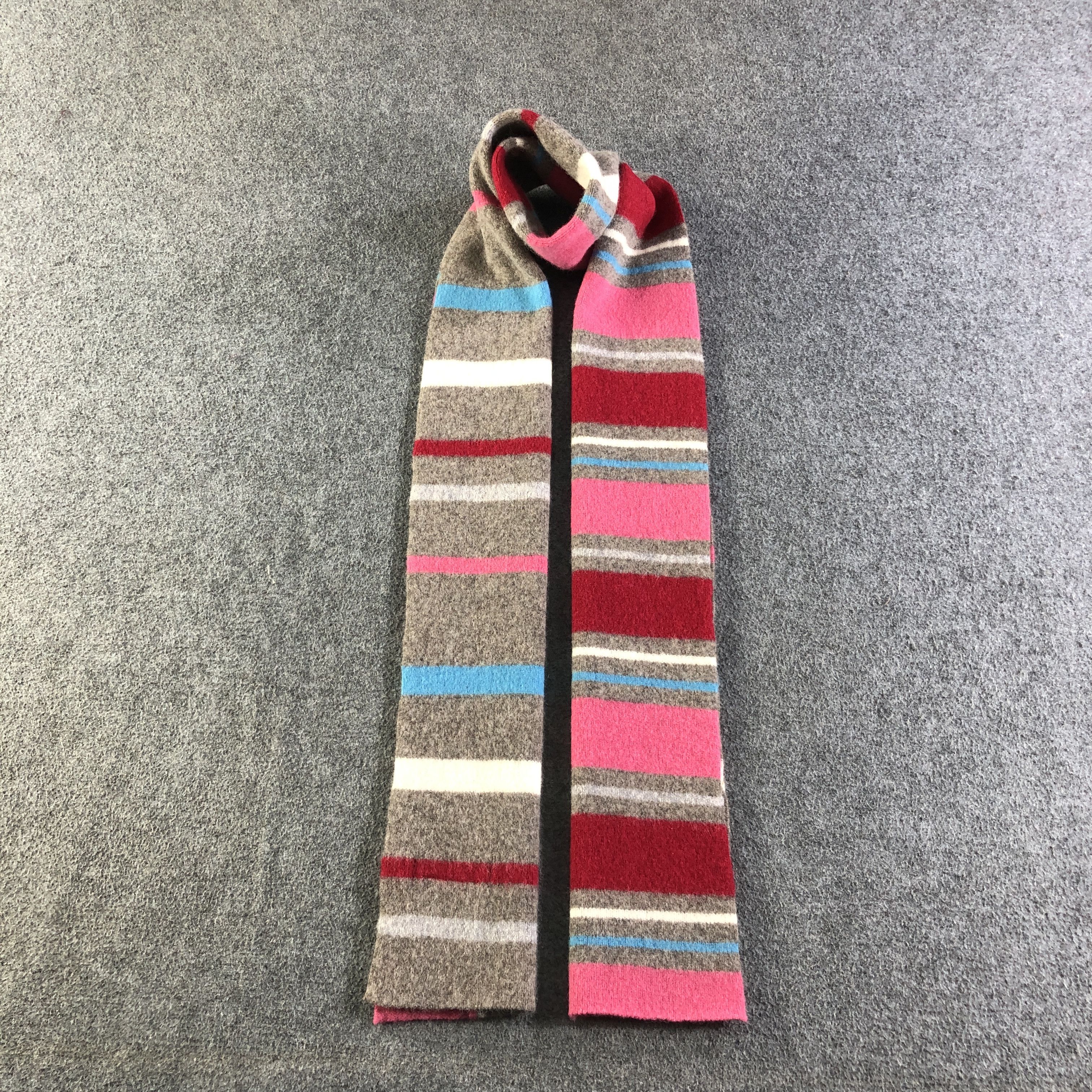 Vintage Glen Prince Striped Wool Scarf Muffler V2709 Size ONE SIZE - 1 Thumbnail