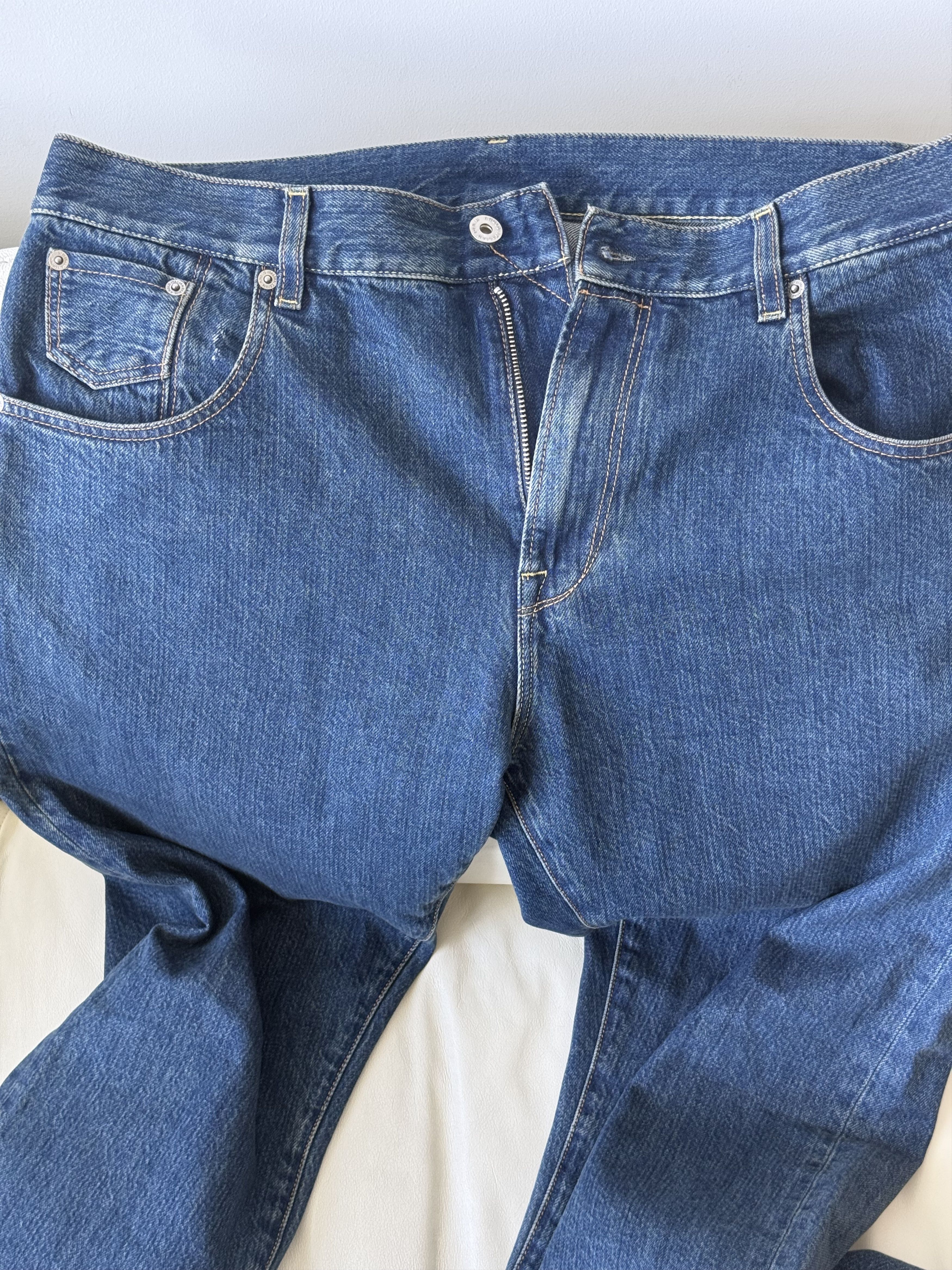 Anglo-Italian Anglo-Italian Denim Dark Wash Mk. I Size US 35 - 4 Thumbnail