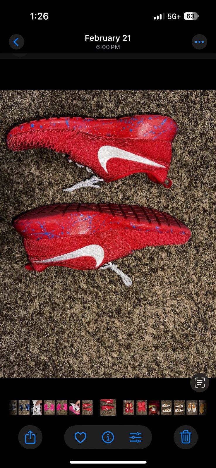 Nike custom roshes Size US 12.5 / EU 45-46 - 1 Thumbnail