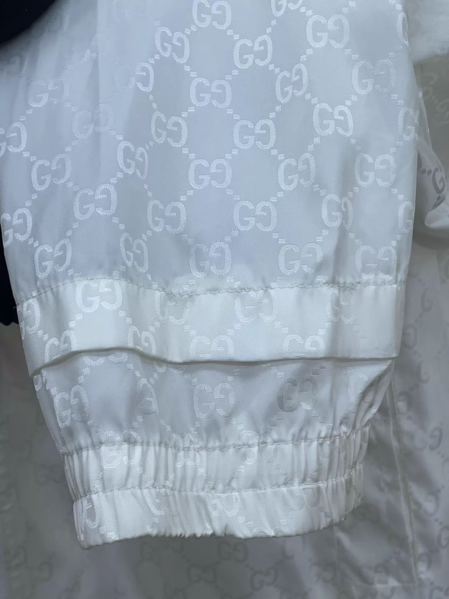 Gucci Gucci Ivory GG All Over Print Thin Hooded Trench S Size S / US 4 / IT 40 - 4 Thumbnail
