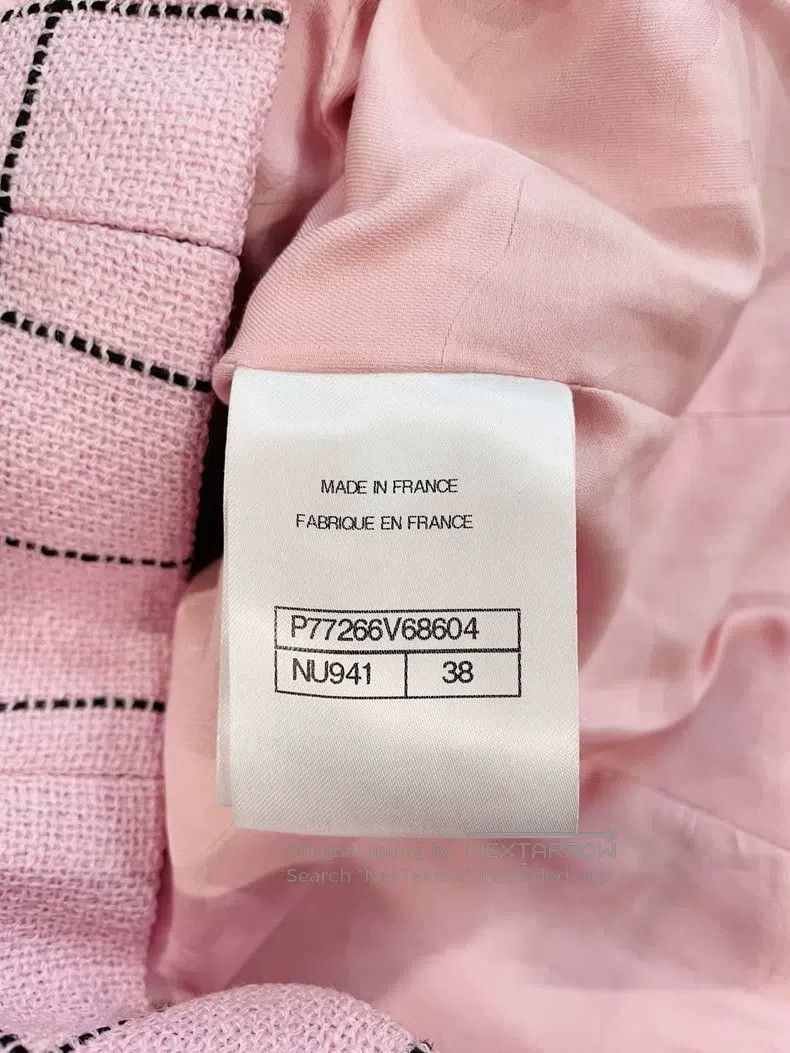 Chanel Chanel 24S pink plaid tweed vest Size XS / US 0-2 / IT 36-38 - 5 Thumbnail