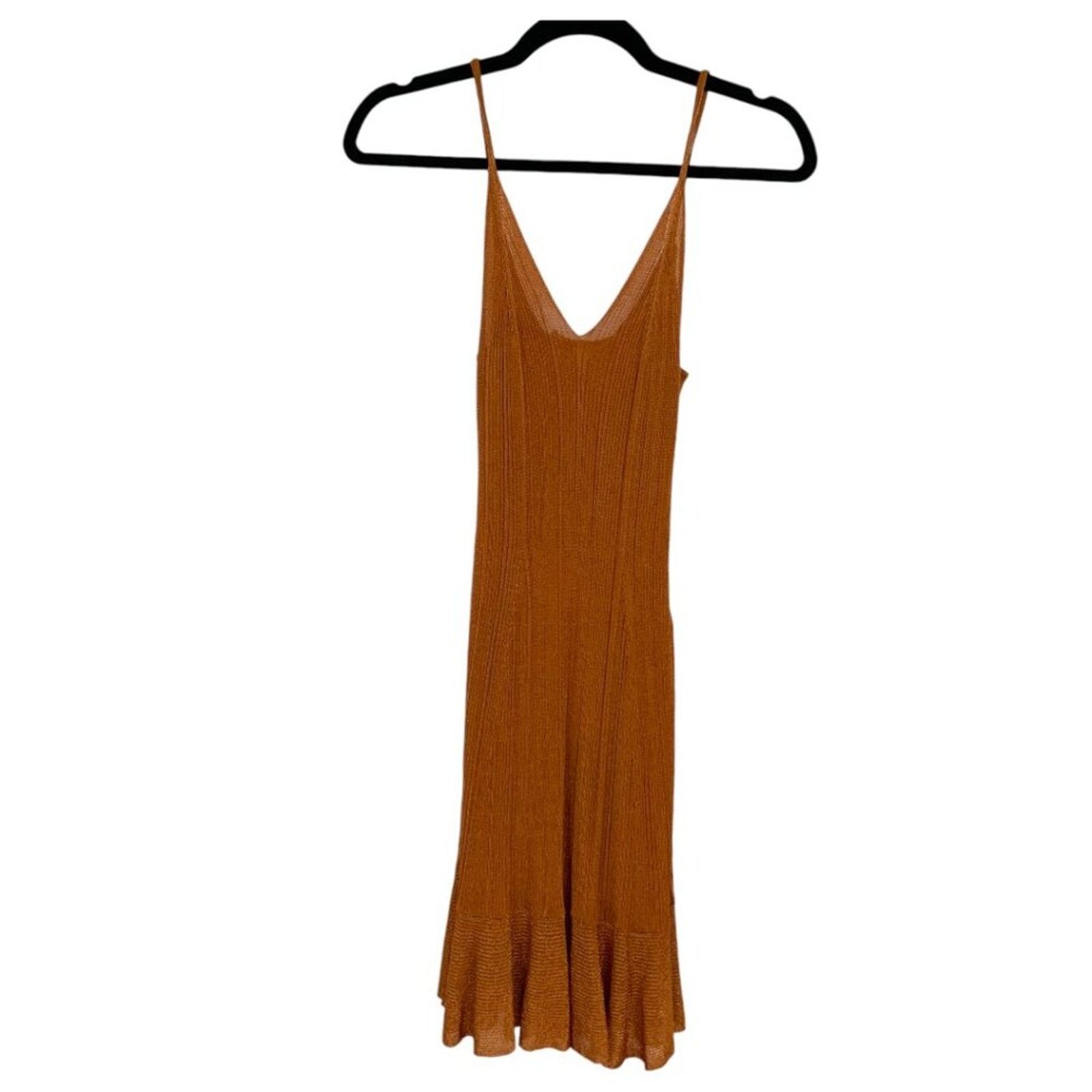 Ulla Johnson Ulla Johnson Bianca Metallic Minidress Bronze Small NWT $550 Size S / US 4 / IT 40 - 3 Thumbnail
