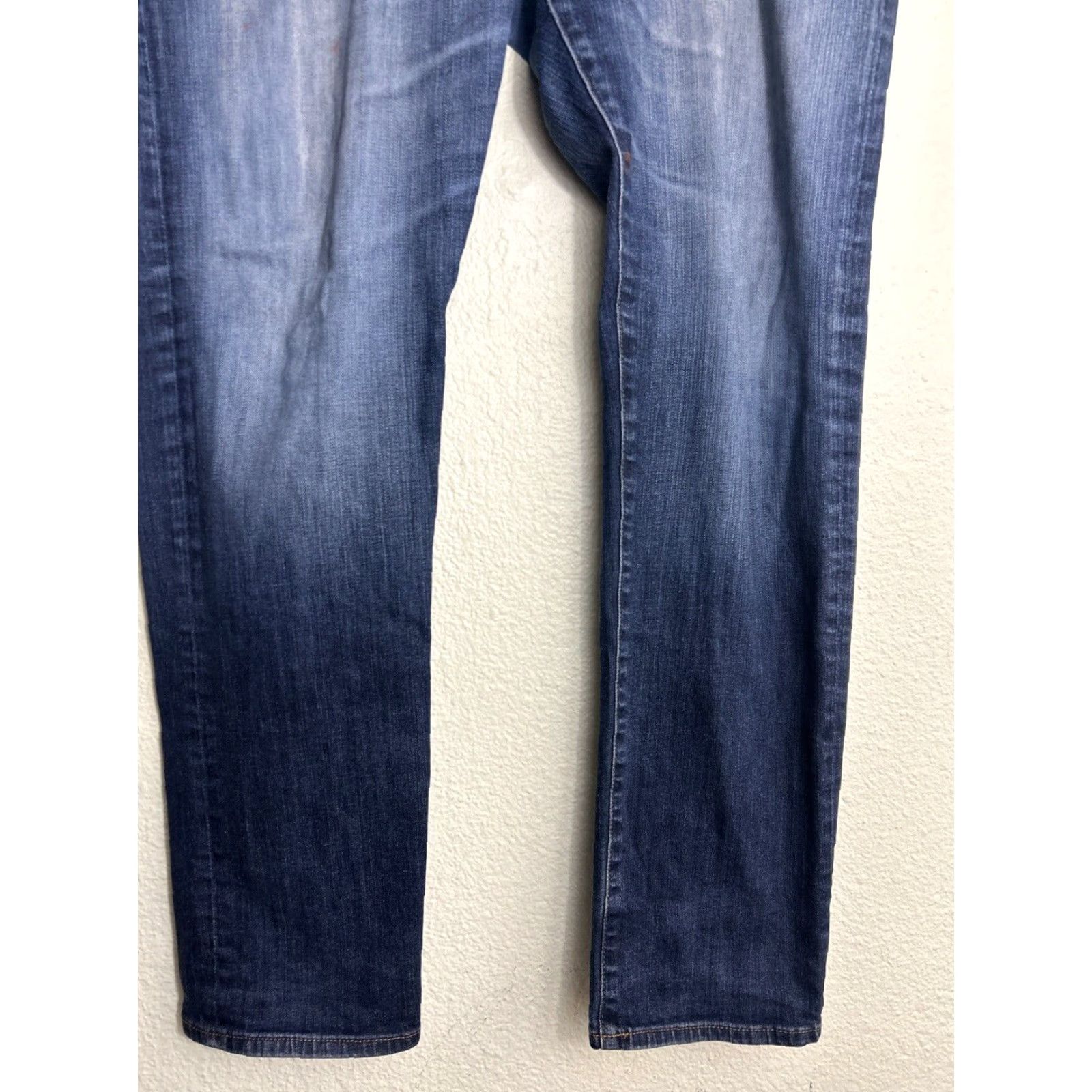 Vintage AG Adriano Goldschmied The Graduate Jeans Men Dark Wash 40x32 Straight Blue Size US 38 / EU 54 - 2 Thumbnail