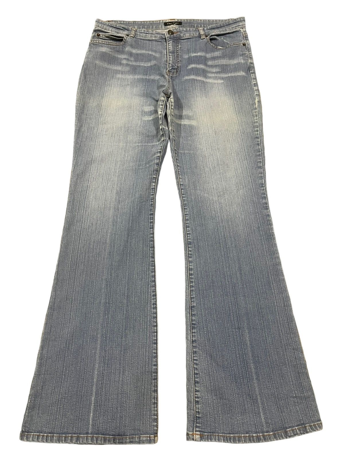 14th Addiction Vintage Japanese Brand Blue Wash Style Bootcut Jeans Size US 33 - 1 Thumbnail