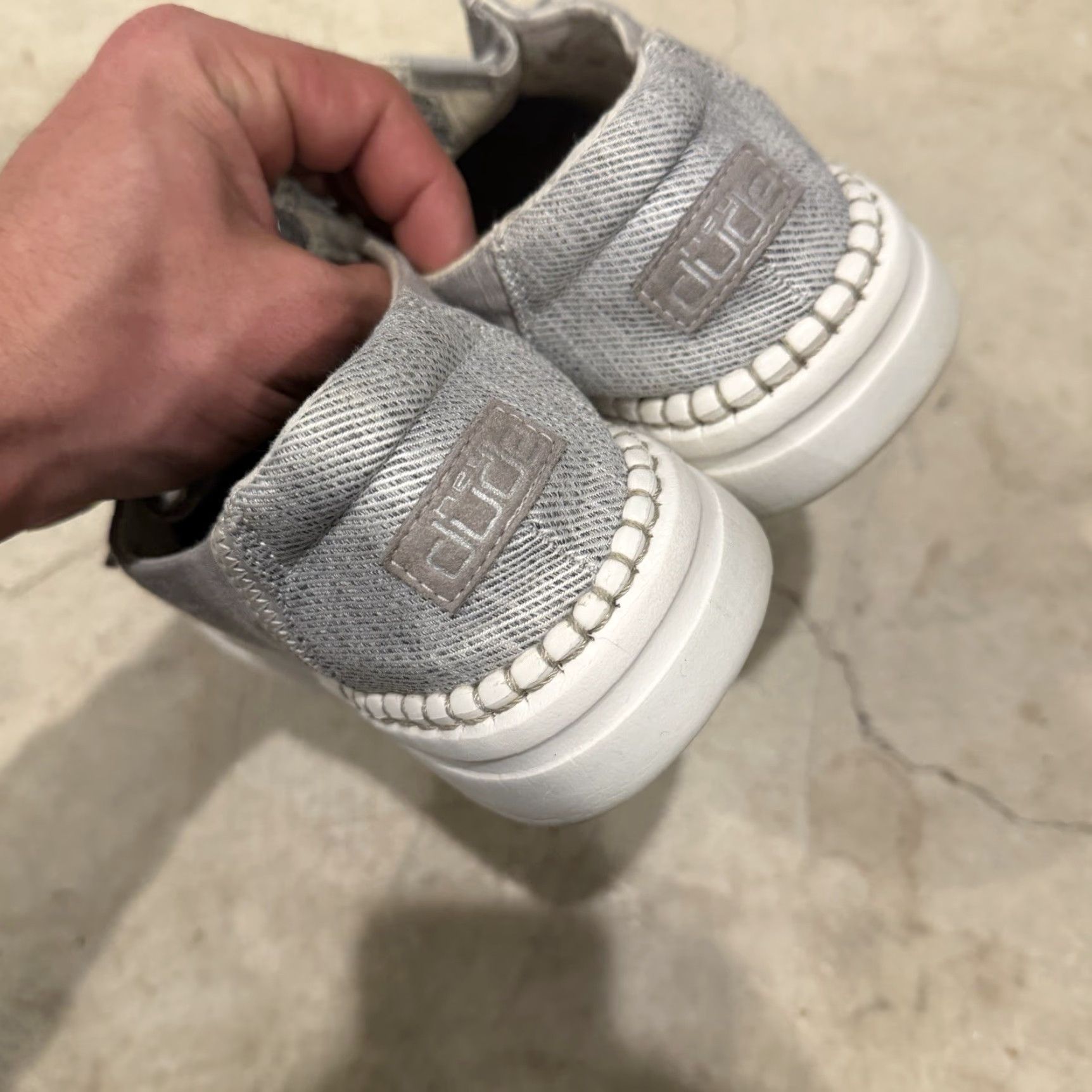 Vintage Hey Dude Wendy Rise Womens Size 9 Lunar Rock Gray Sneakers Loafers Size US 7 / IT 37 - 6 Thumbnail