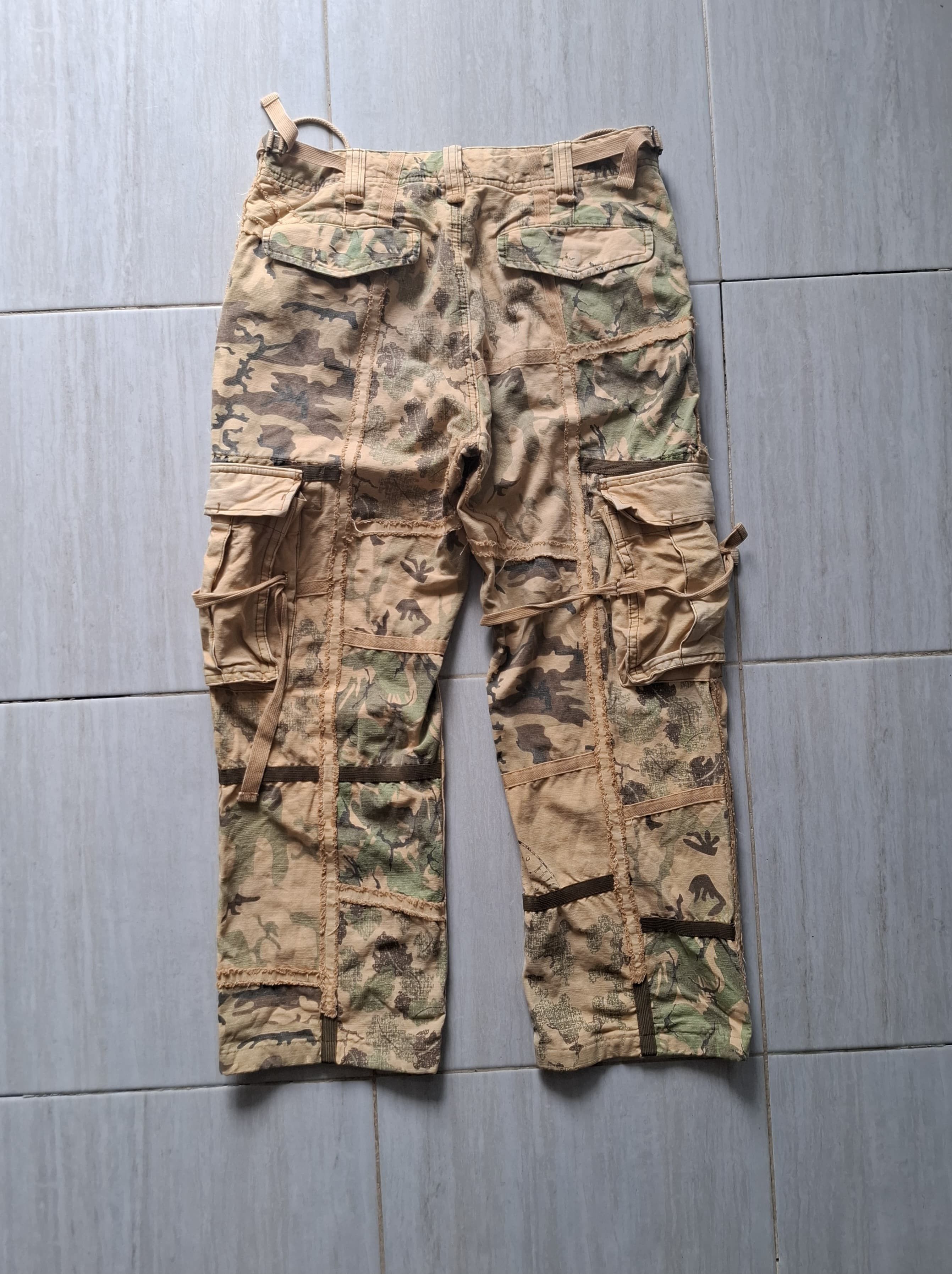 Avirex Vintage Avirex 001 Ripstop Bondan cargo Trouser pants Size US 32 / EU 48 - 1 Thumbnail