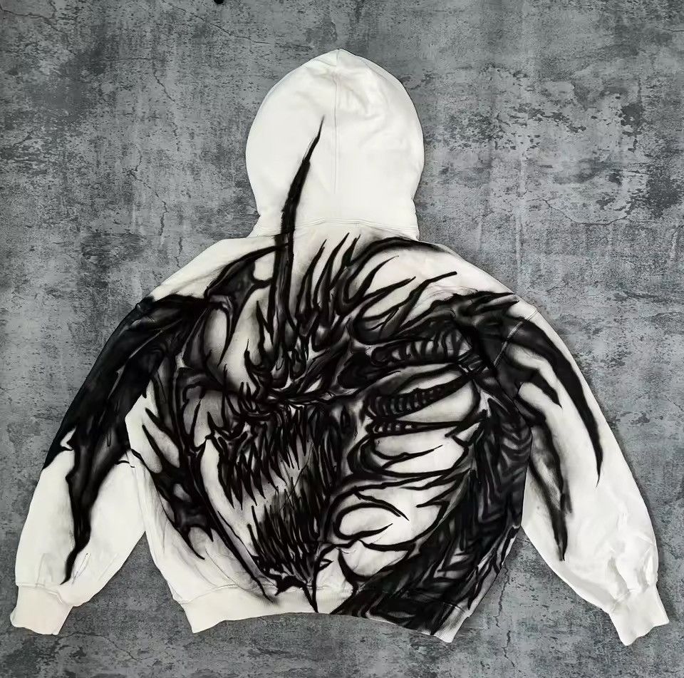 Japanese Brand Dragon Pullover Hoodies Size US M / EU 48-50 / 2 - 3 Thumbnail