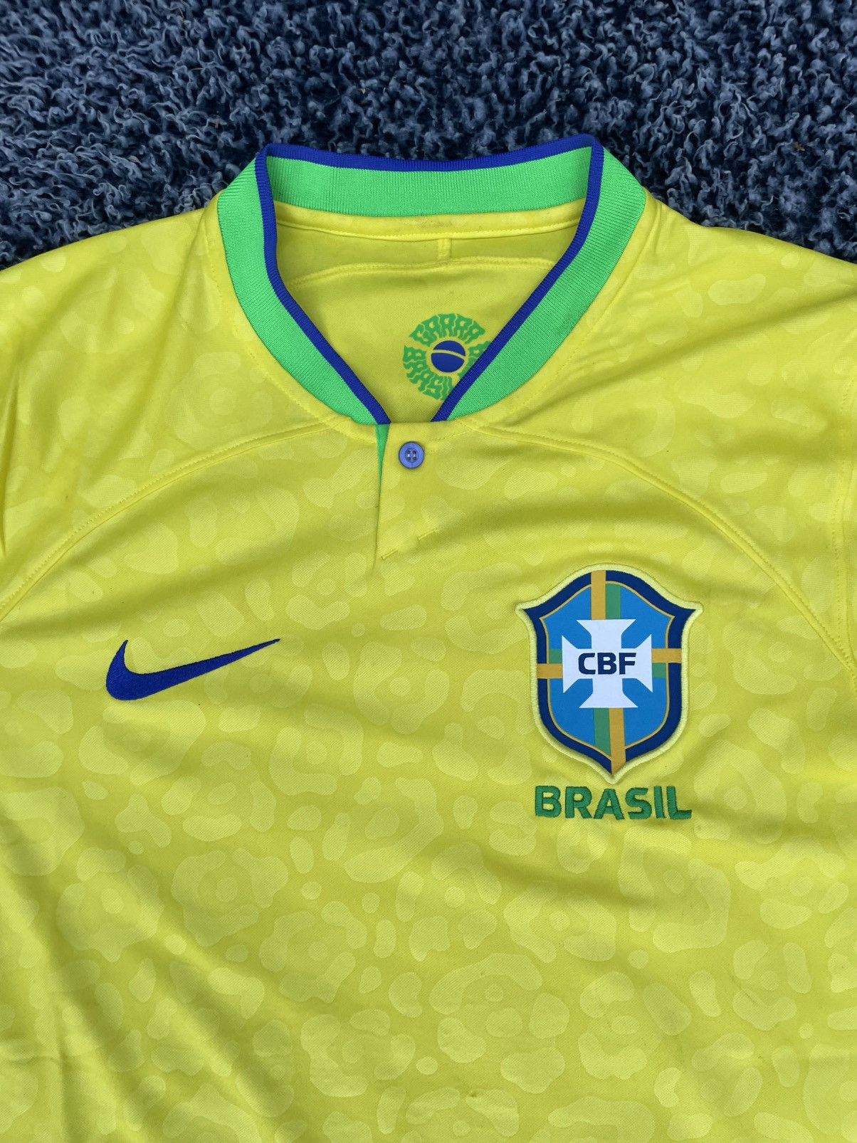 Nike Nike Brazil 22/23 Home Football Soccer Jersey Size: S Size US S / EU 44-46 / 1 - 2 Thumbnail
