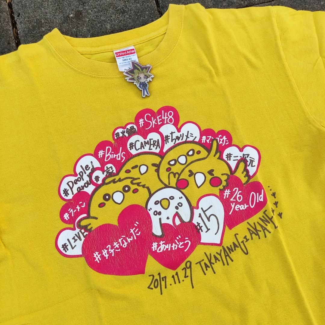 Band Tees SKE48 Akane Takayanagi Idol Tee Size US L / EU 52-54 / 3 - 2 Thumbnail