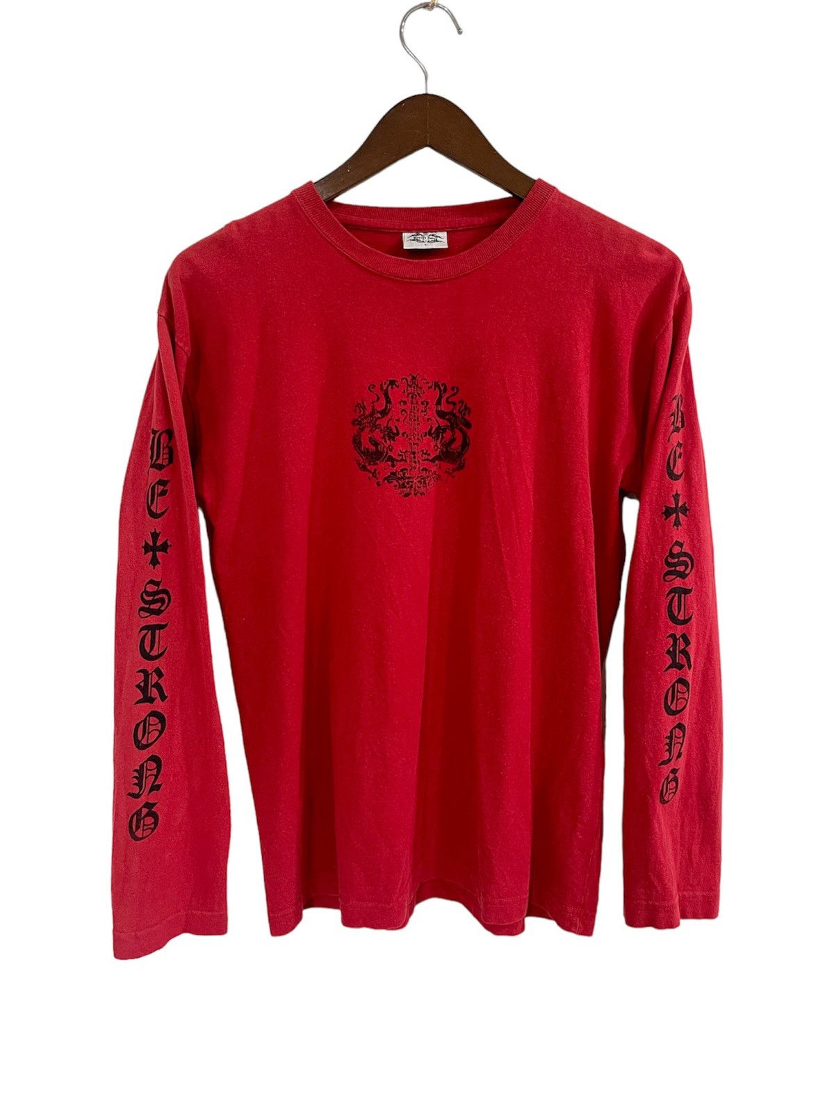 Japanese Brand × Vintage VINTAGE ETREMELY CROSS DRAGON BE STRONG BACKHIT Size US M / EU 48-50 / 2 - 3 Thumbnail