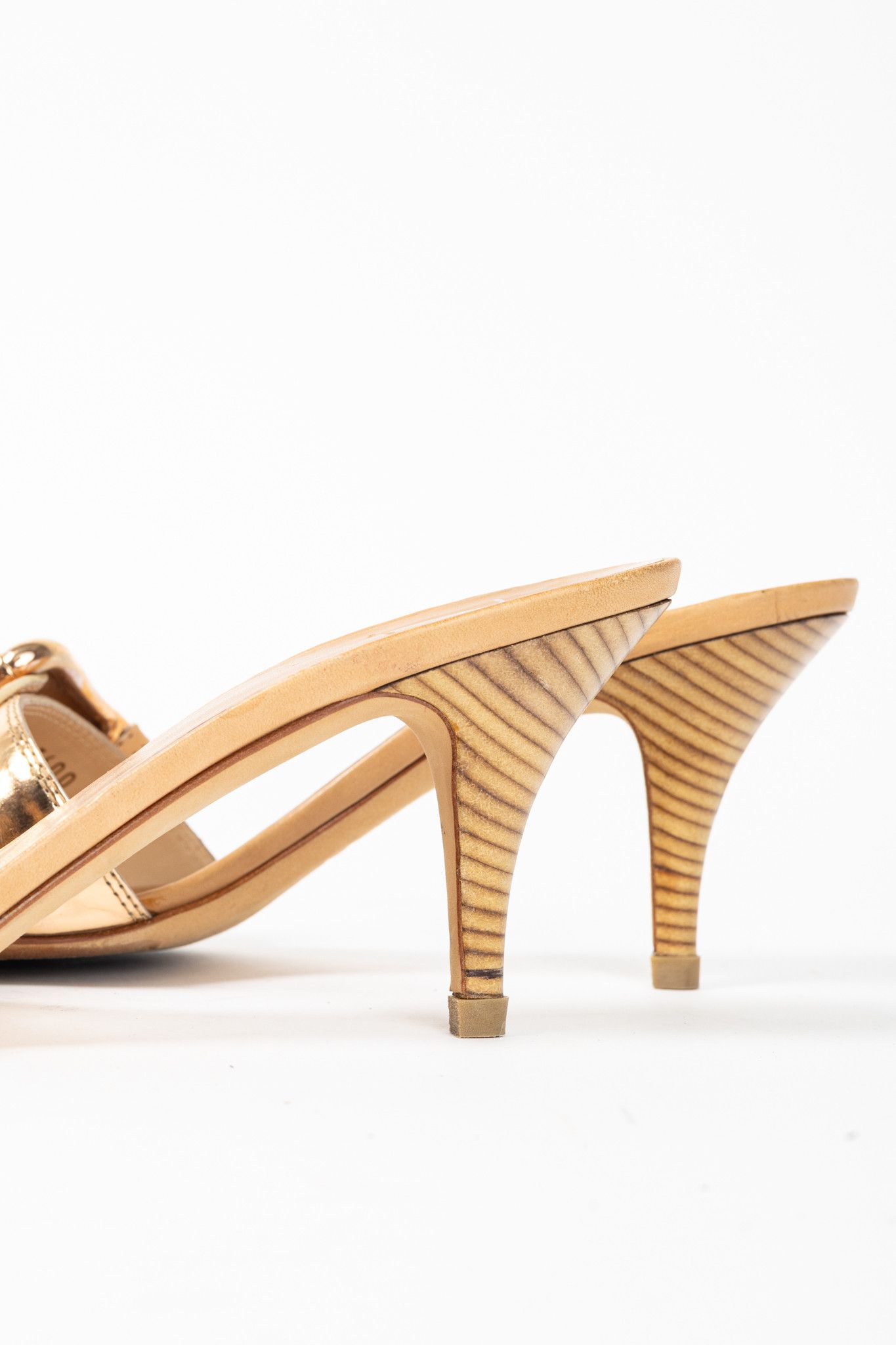 Giuseppe Zanotti Giuseppe Zanotti Camel Leather Buckled Mule Sandals Size US 6.5 / IT 36.5 - 9 Thumbnail