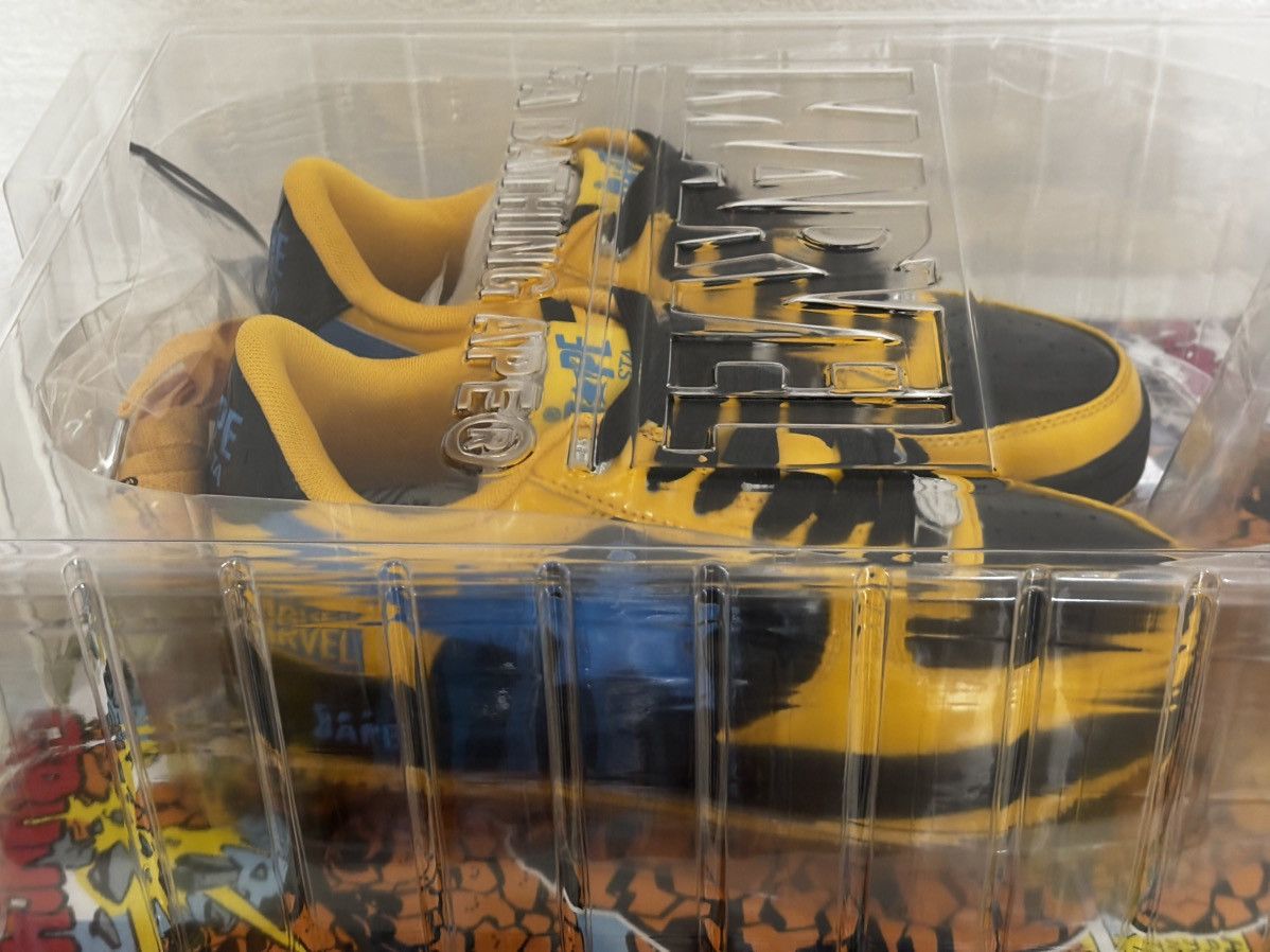 Bape Authentic ape bape x marvel the thing bape sta new 7 Size US 7 / EU 40 - 3 Thumbnail