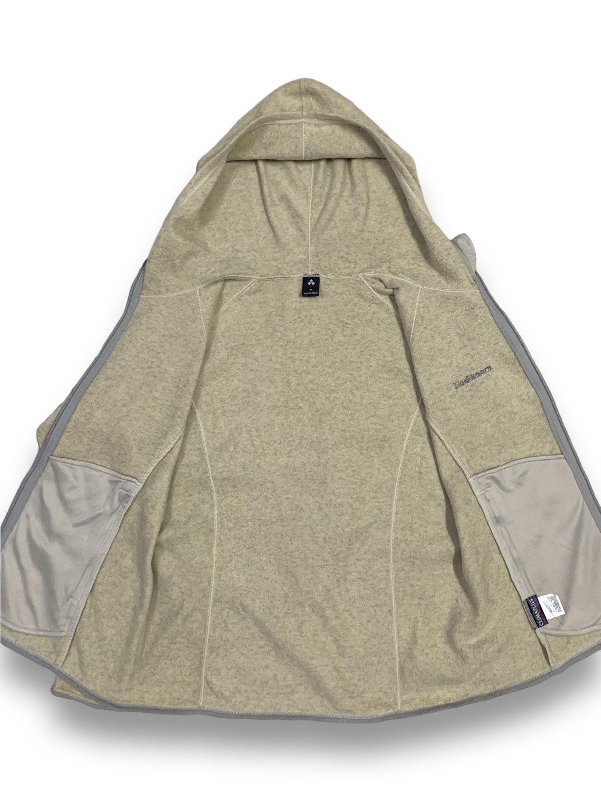 Montbell Vintage Montbell Small Logo Fleece Hooded Jacket Size M / US 6-8 / IT 42-44 - 3 Thumbnail