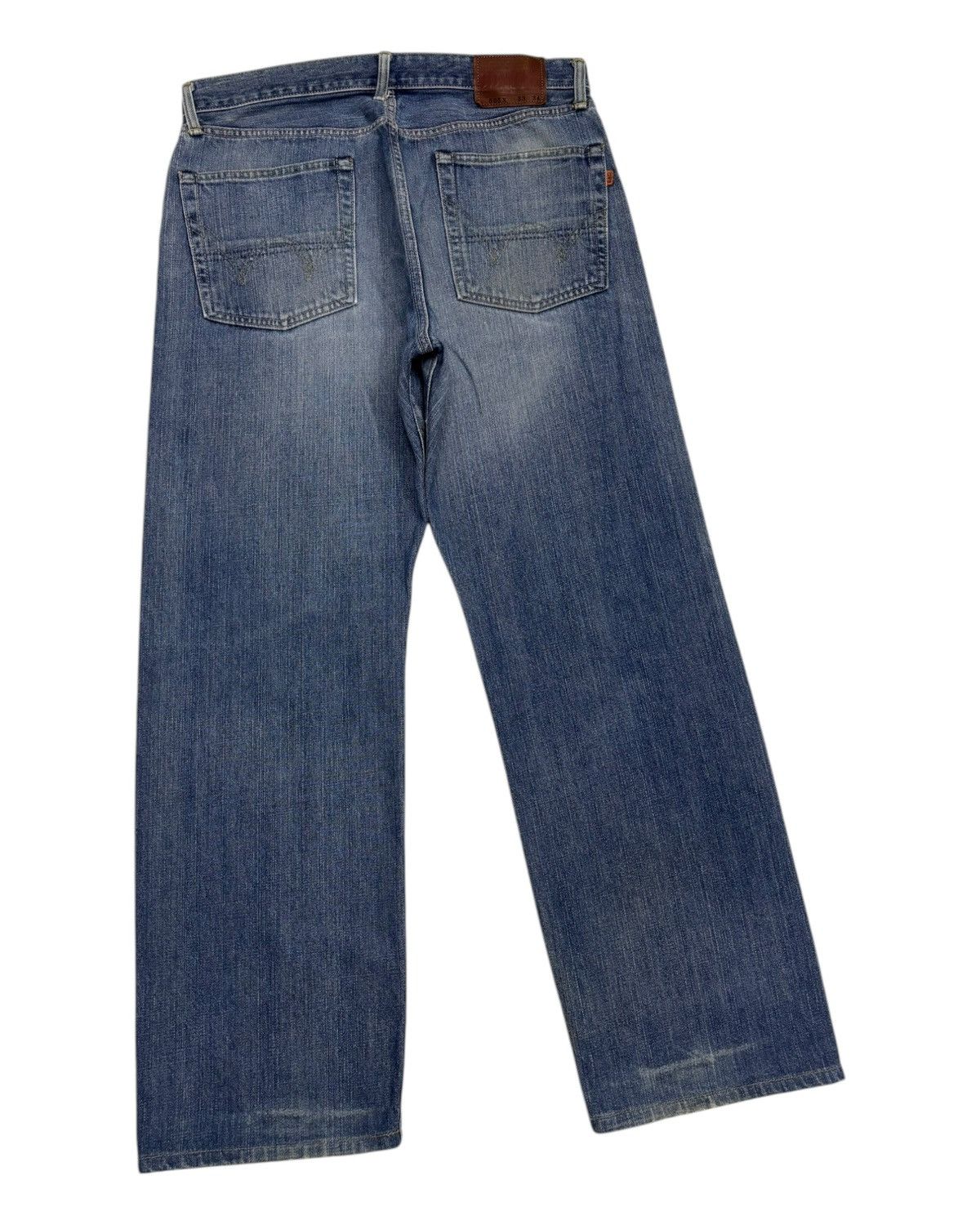 Edwin × Undercover DISTRESSED DENIM EDWIN 505x SELVEDGE BAGGY JEANS UNDERCOVER Size US 33 - 4 Thumbnail