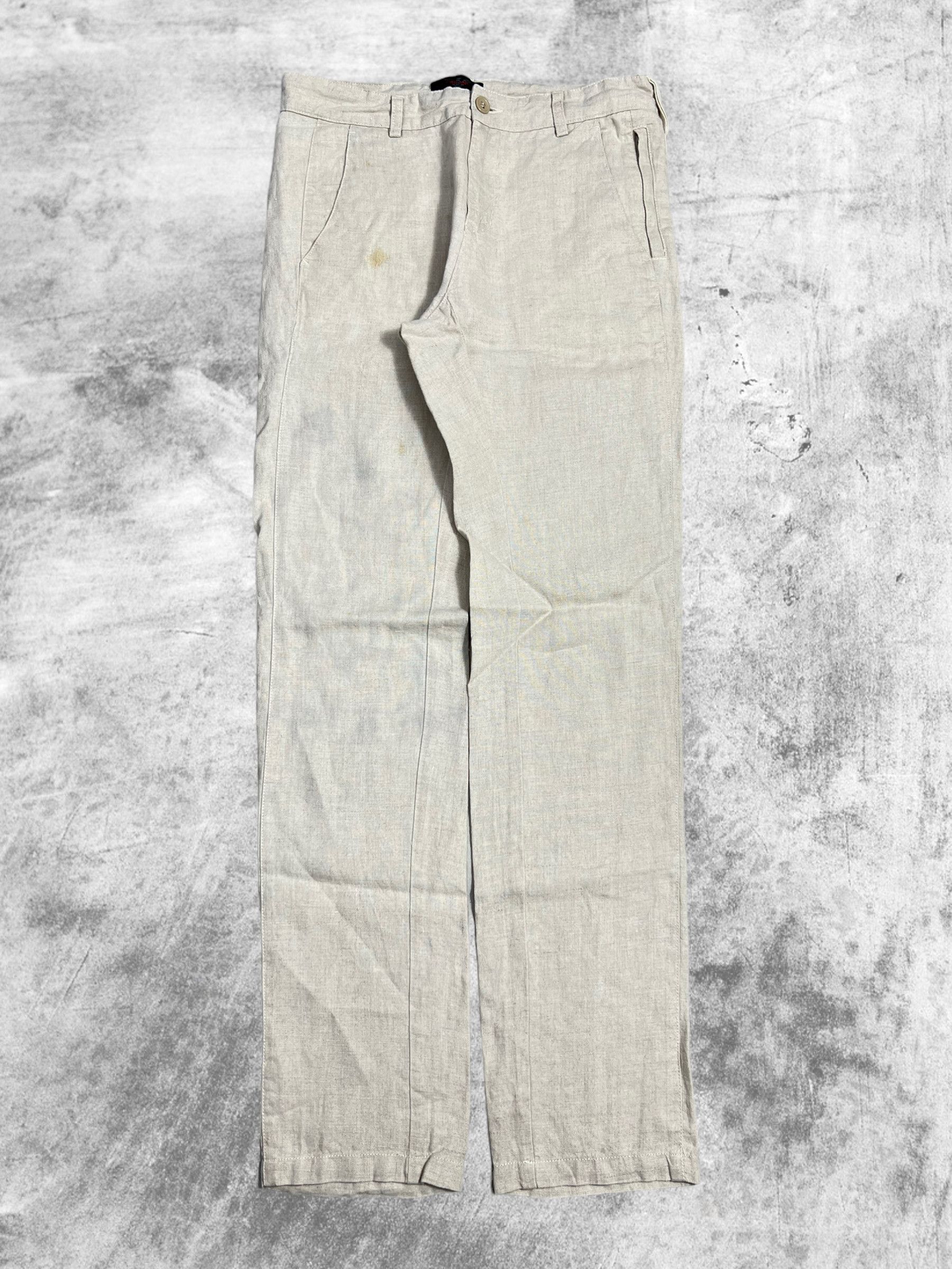 Giorgio Armani Giorgio Armani Hemp Pant GTMPT253 Size US 31 - 2 Thumbnail