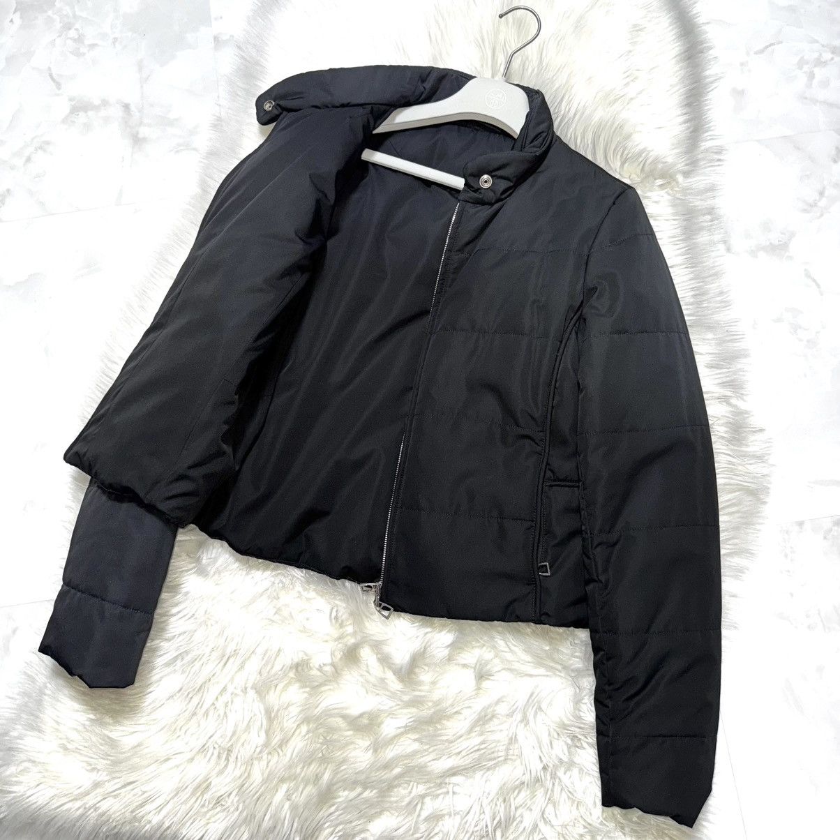 Hermes Hermes W-ZIP padded nylon jacket XL black HERMES puffer Size US XL / EU 56 / 4 - 8 Thumbnail