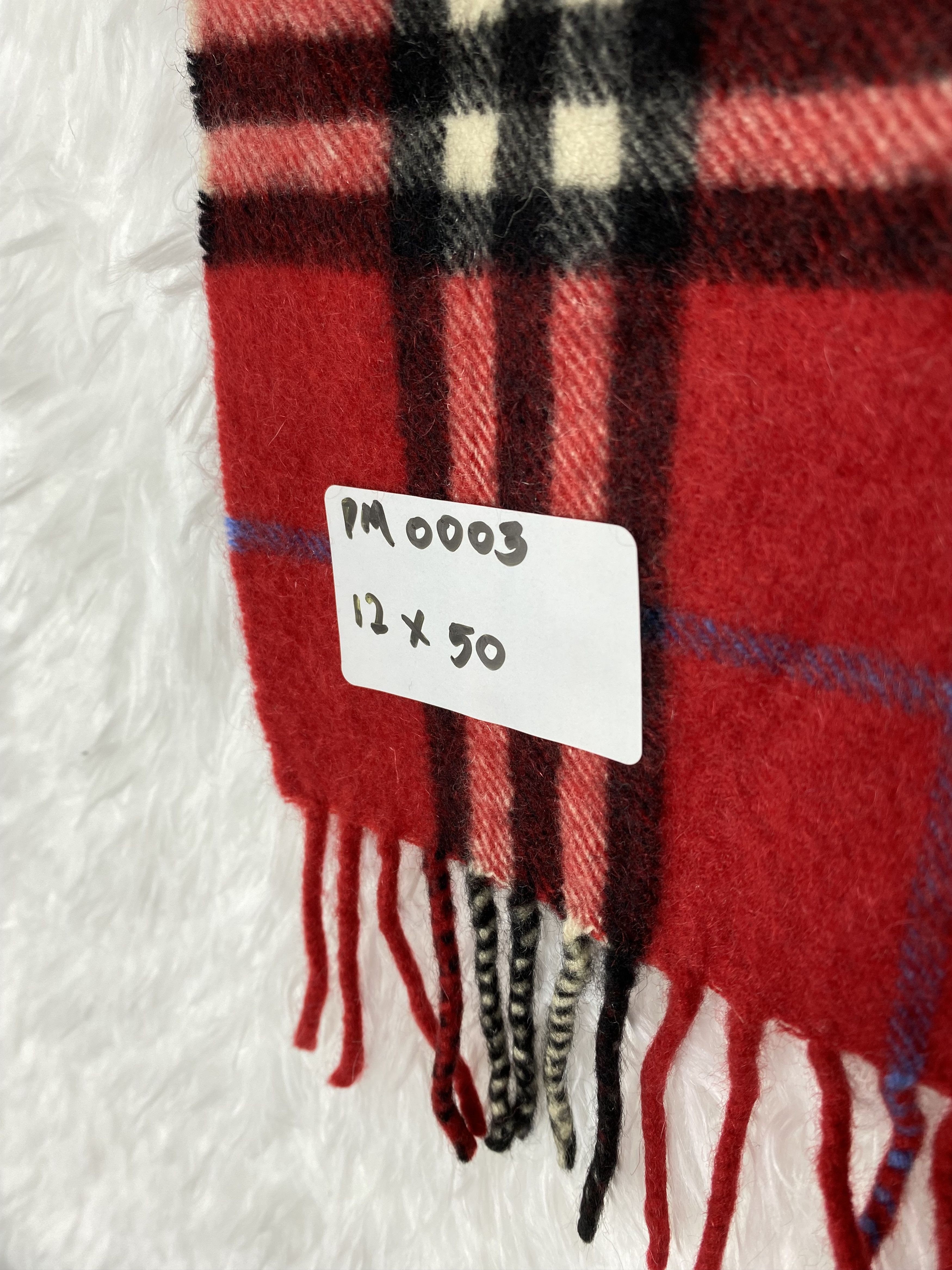 Burberry Vintage Burberry Scarf / Muffler Neckwear PM0003 Size ONE SIZE - 3 Thumbnail