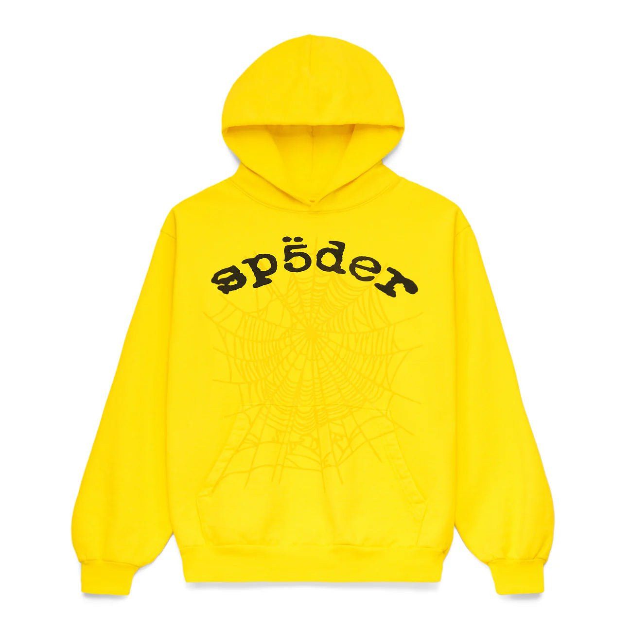 image of Spider Worldwide Sp5Der Legacy Web Hoodie Yellow, Men's (Size XL)