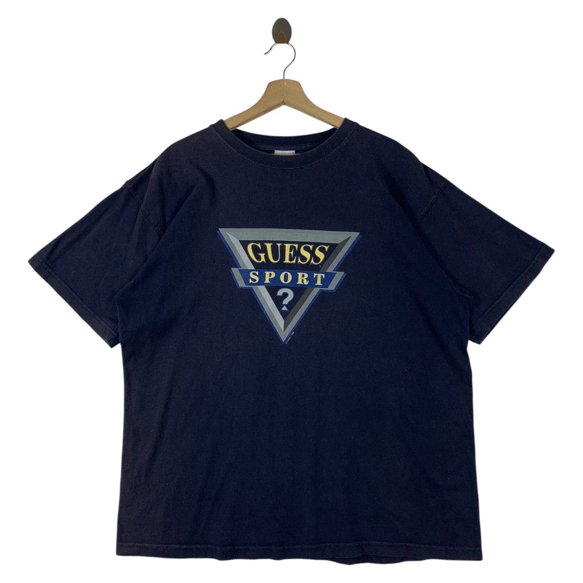 Guess × Vintage Vintage GUESS SPORT printed logo tee shirt Size US L / EU 52-54 / 3 - 1 Thumbnail
