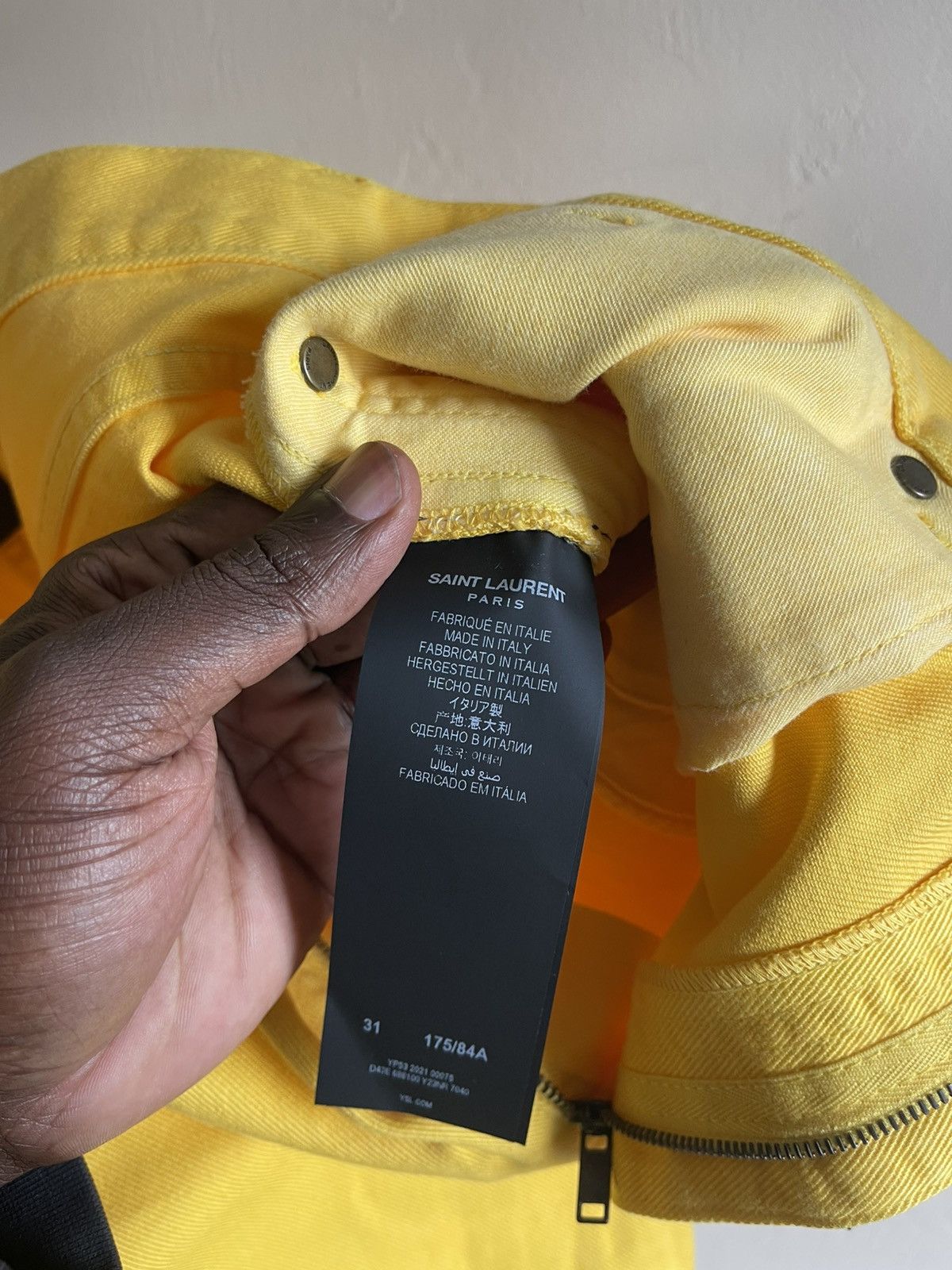 Saint Laurent Paris Saint Laurent Denim Short Size US 31 - 5 Thumbnail