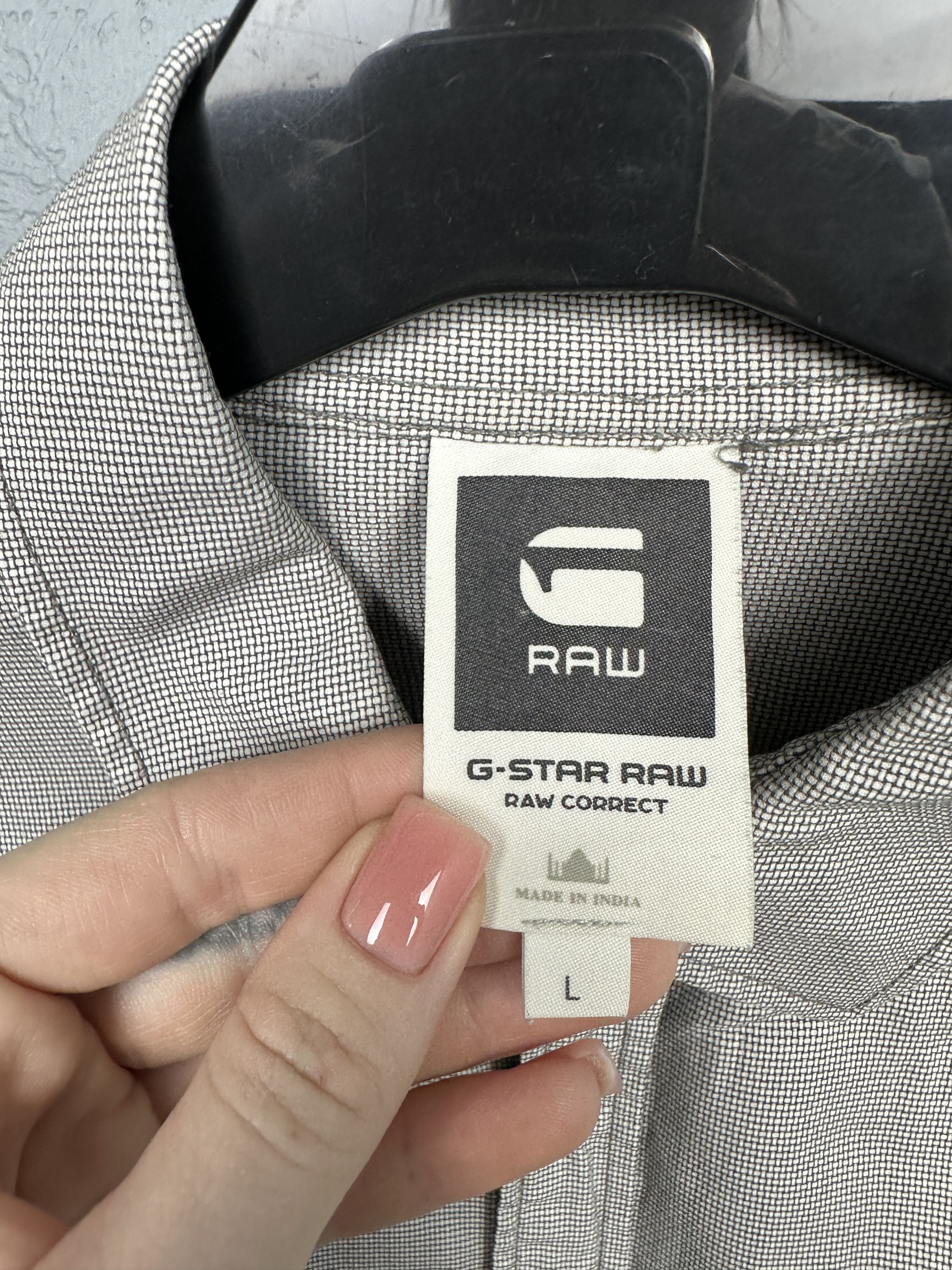 G-Star G Star Raw Mens Core Long Sleeve Shirt Size US L / EU 52-54 / 3 - 4 Thumbnail