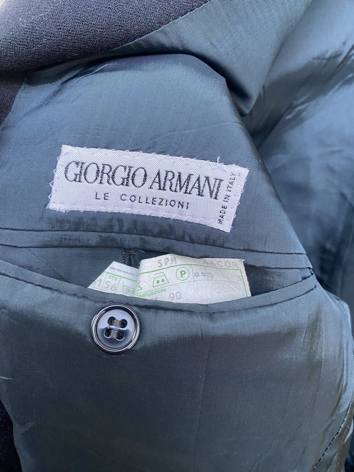 Giorgio Armani Bundle Sale Vintage Giorgio Armani Le Collection Blazer Size 42R - 14 Thumbnail