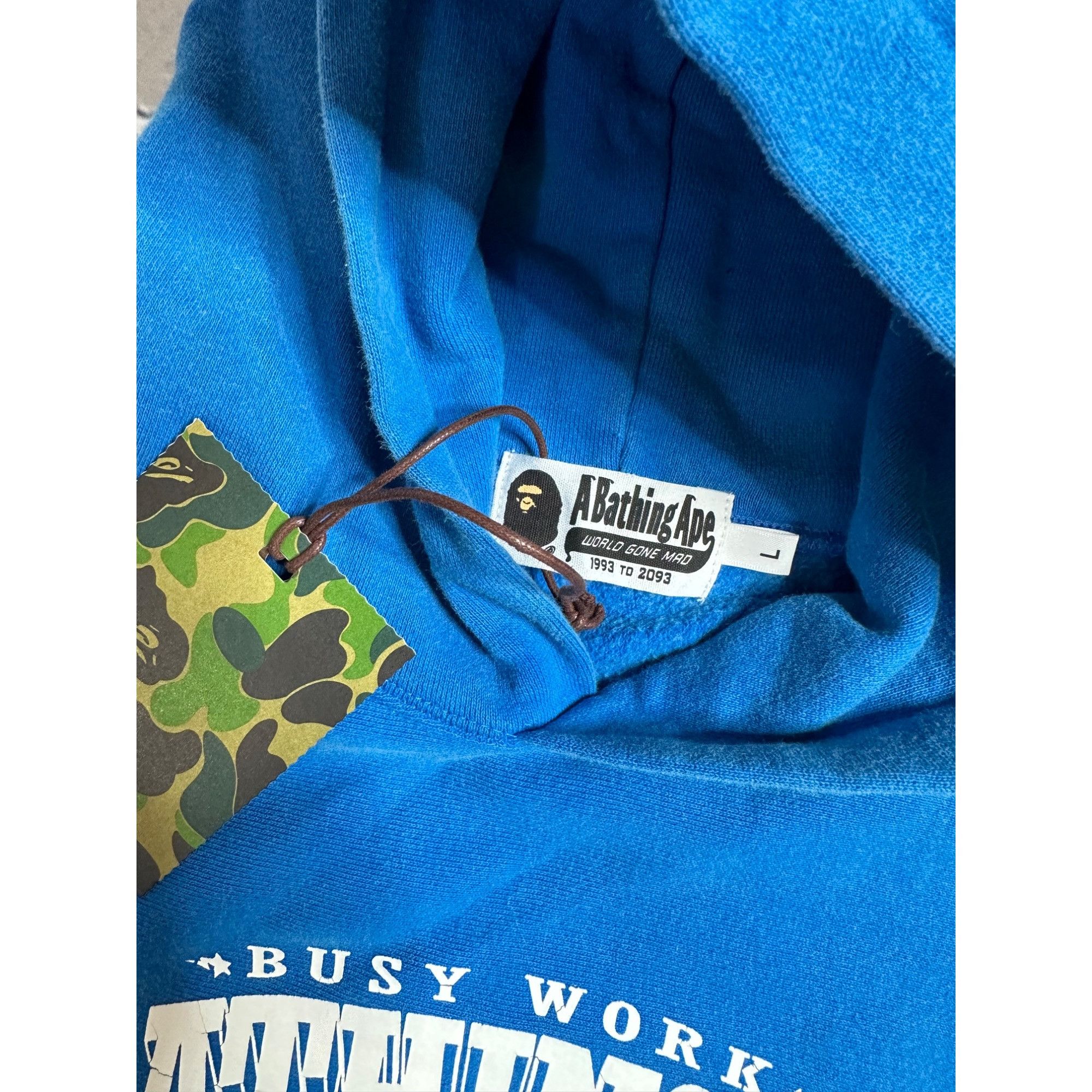 Bape A Bathing Ape Relaxed Hoodie Size US L / EU 52-54 / 3 - 5 Thumbnail