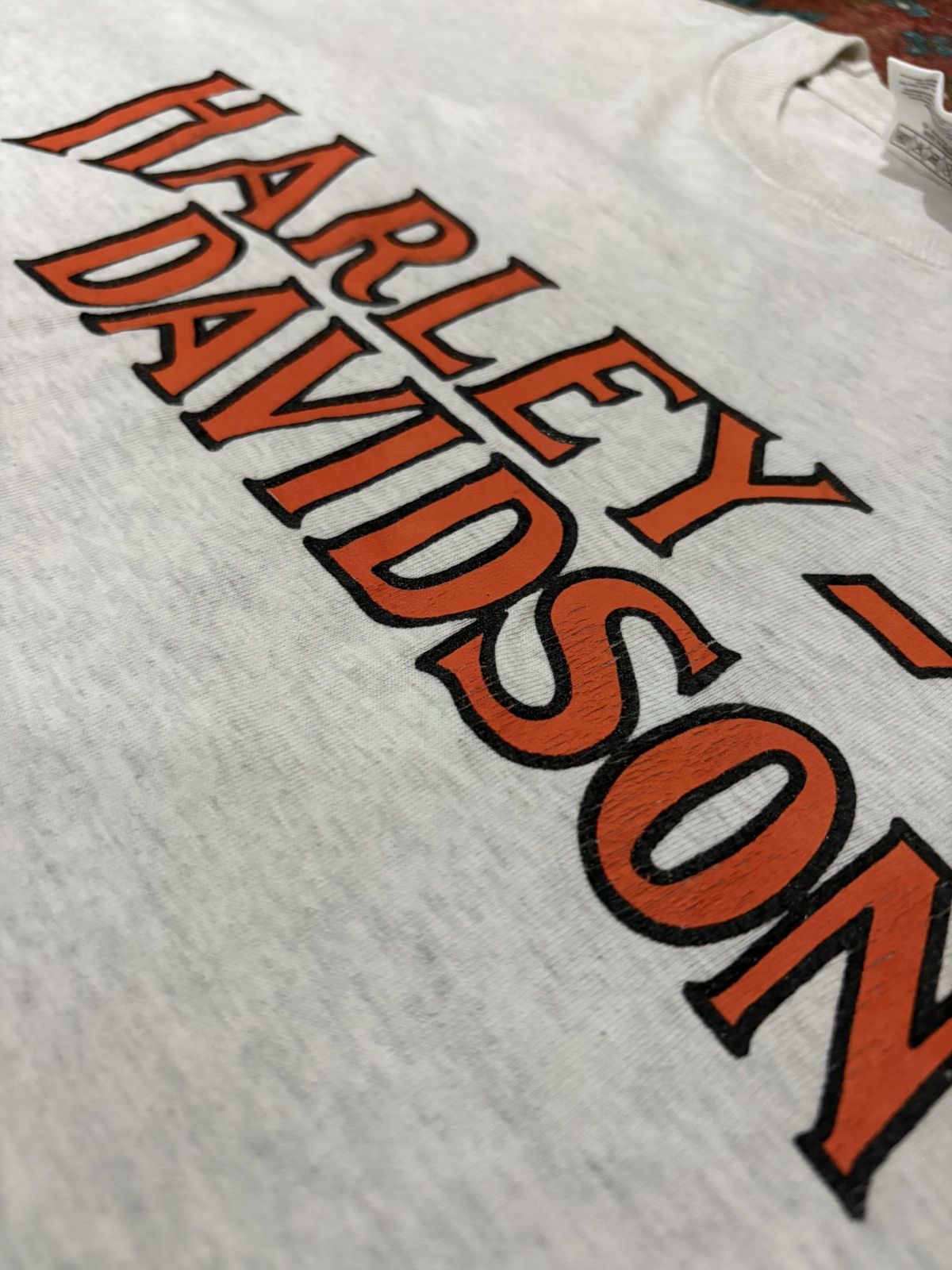 Harley Davidson Vintage Harley Davidson tee Numero Uno Italy 1984 Size US L / EU 52-54 / 3 - 3 Thumbnail
