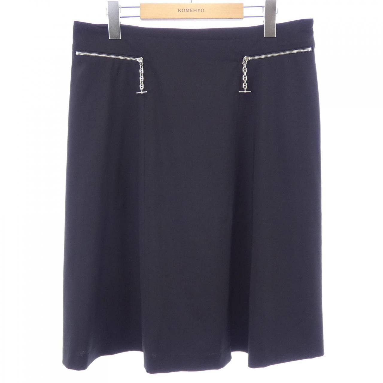 Hermes Hermes Hermes Chaine d’Ancre Skirt Textile Skirts DUTY FREE for USA Size ONE SIZE - 1 Thumbnail