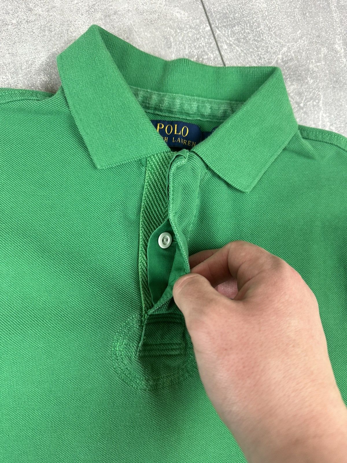 Polo Ralph Lauren Polo Ralph Lauren Y2K Overprint Logo Polo T-Shirt Size US S / EU 44-46 / 1 - 7 Thumbnail