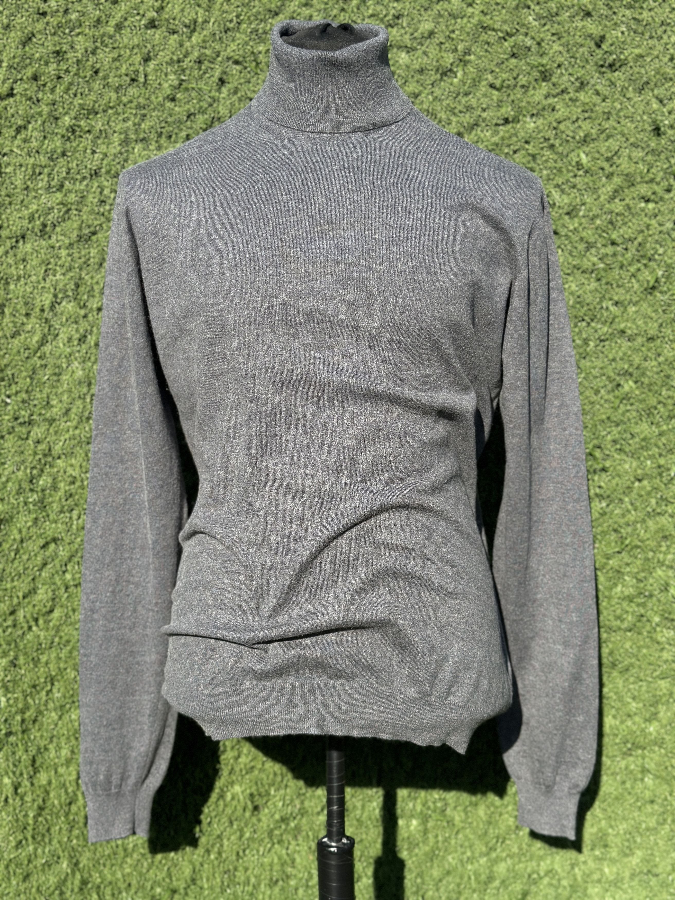 Prada Prada Cashmere Fine Gauge Knit Pullover Sweater Mens IT 54 Size XXL / US 16-18 / IT 52-54 - 2 Thumbnail