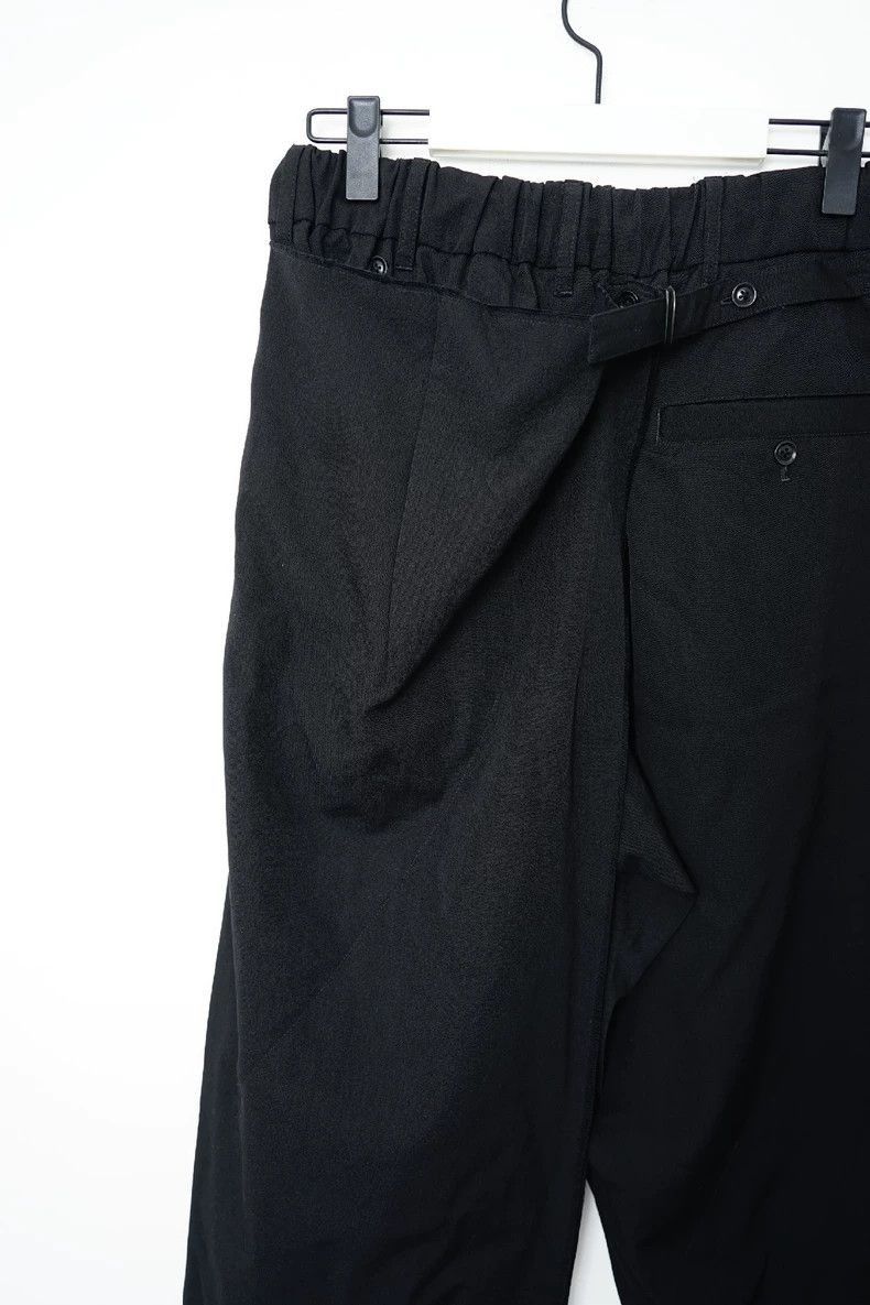Yohji Yamamoto Yohji Yamamoto Black Wide-Leg Pants by Yohji Yamamoto Size 24" / US 00 / IT 34 - 6 Thumbnail