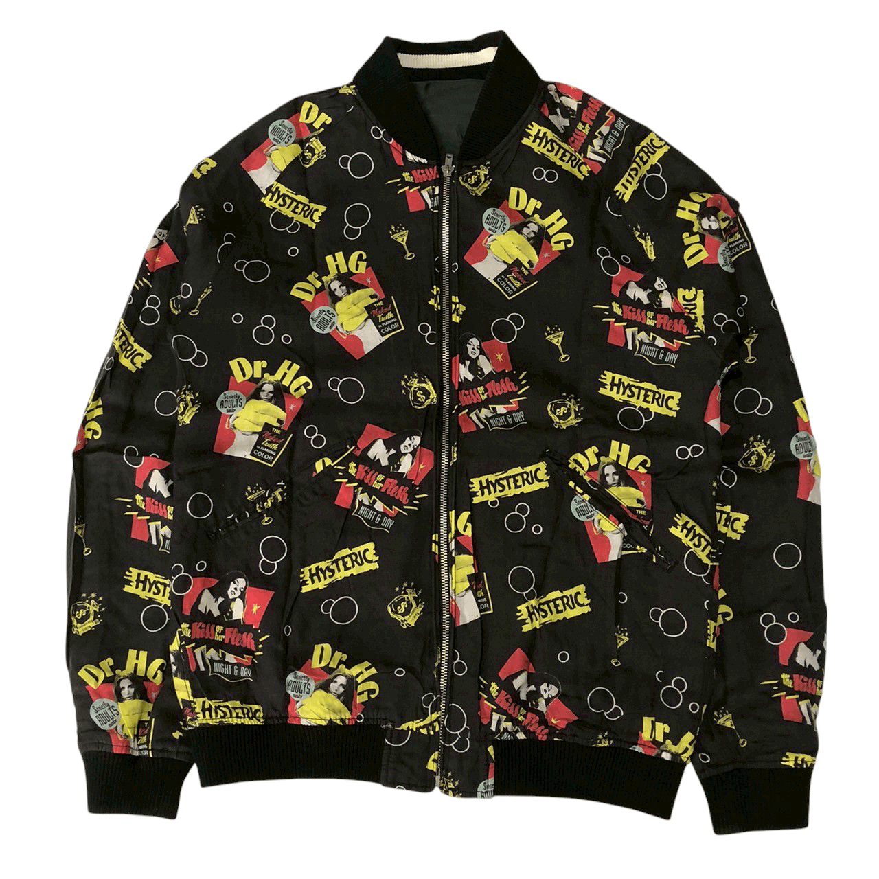 Hysteric Glamour Vintage Hysteric Glamour Reversible Bomber Jacket Size US M / EU 48-50 / 2 - 1 Thumbnail