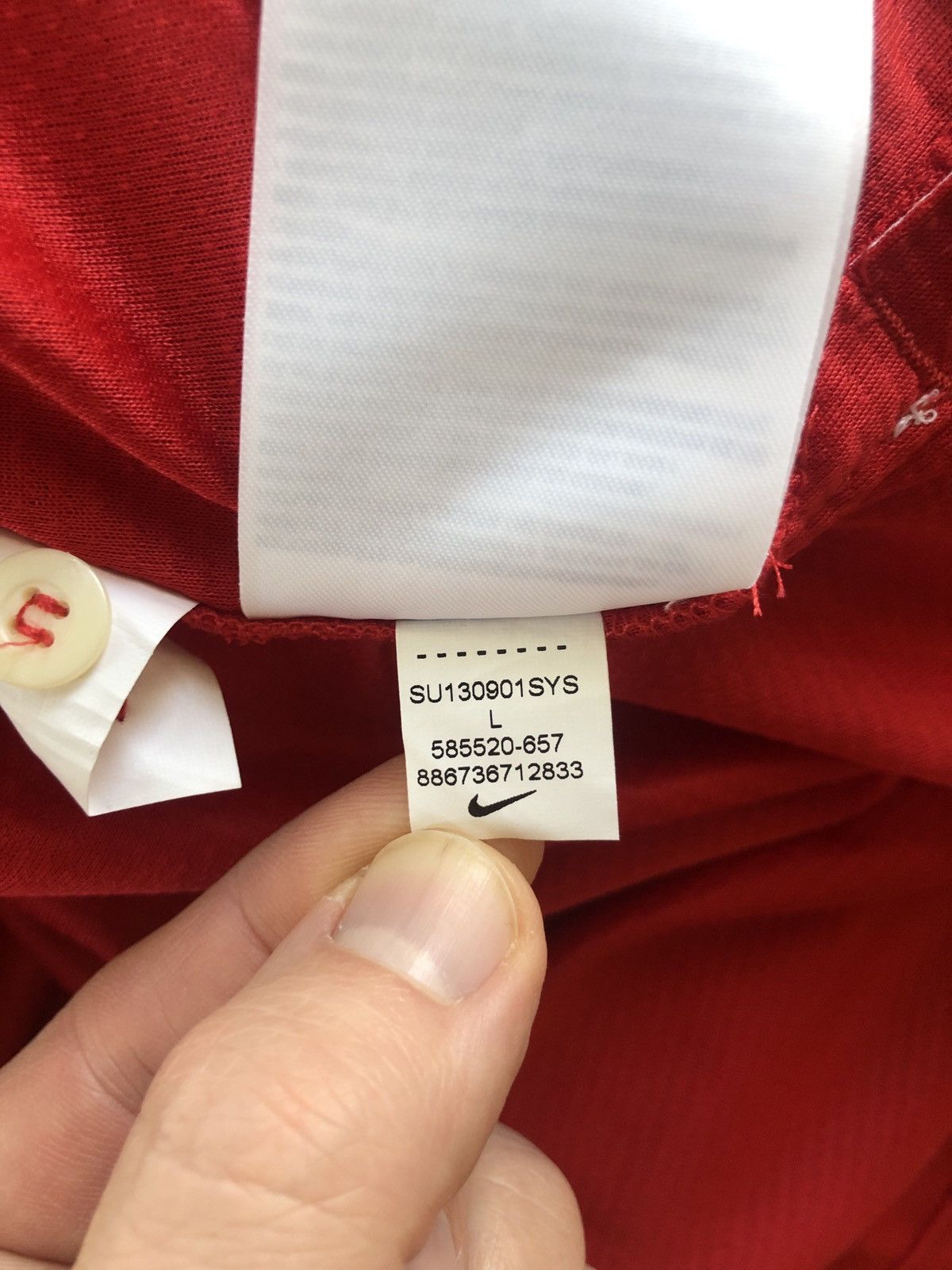 Nike England 2013 150th Anniversary Away - Nike - Size Large Size US L / EU 52-54 / 3 - 9 Thumbnail