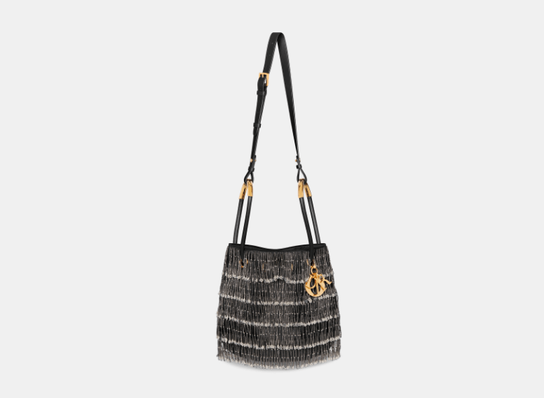 Dior o1w1db10426 M3825U Size : OS /Shoulder Bag in Black/Silver Size ONE SIZE - 4 Thumbnail